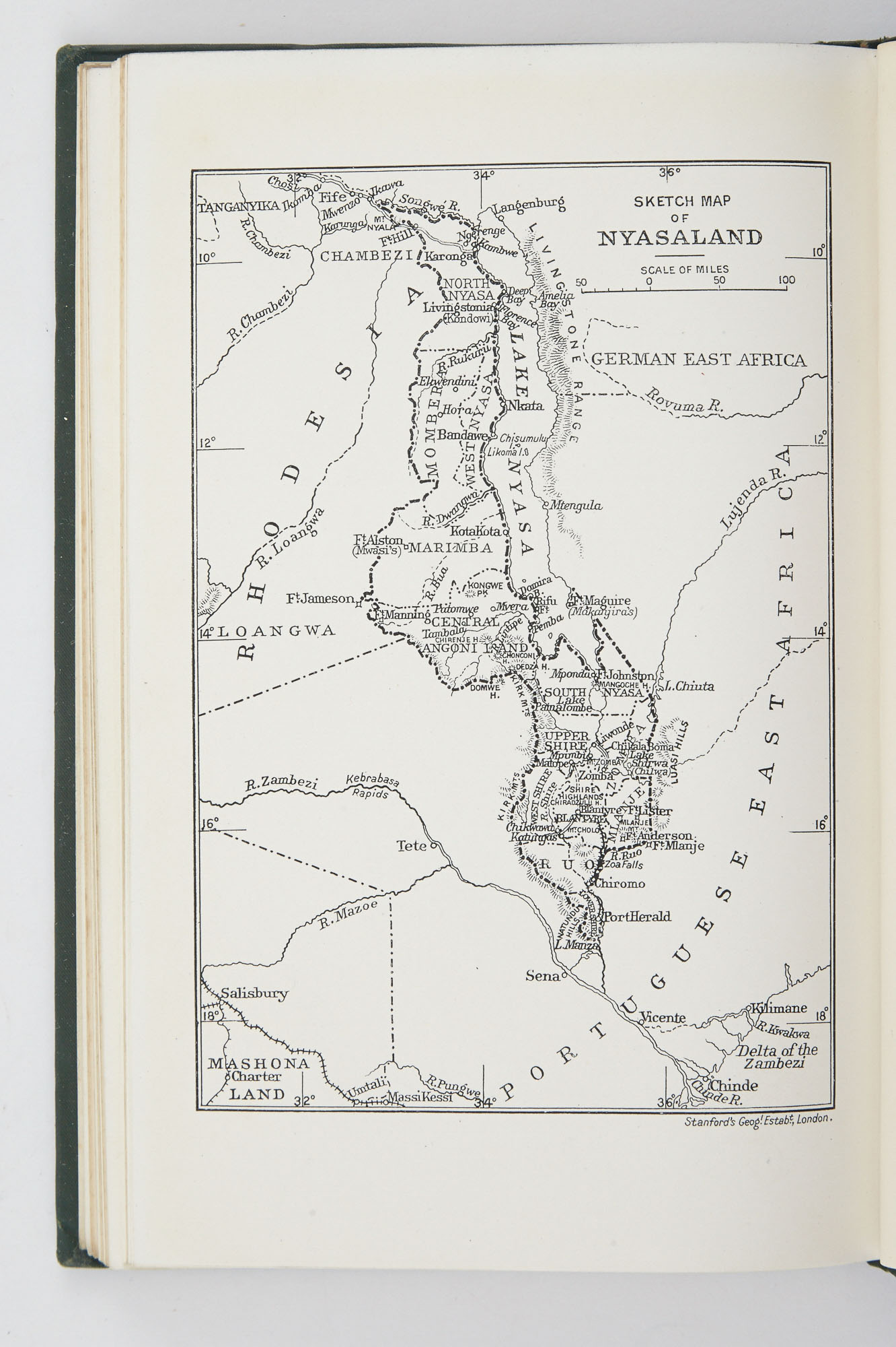 Lot image - LYELL, D. D.  Nyasaland for the Hunter and Settler.
