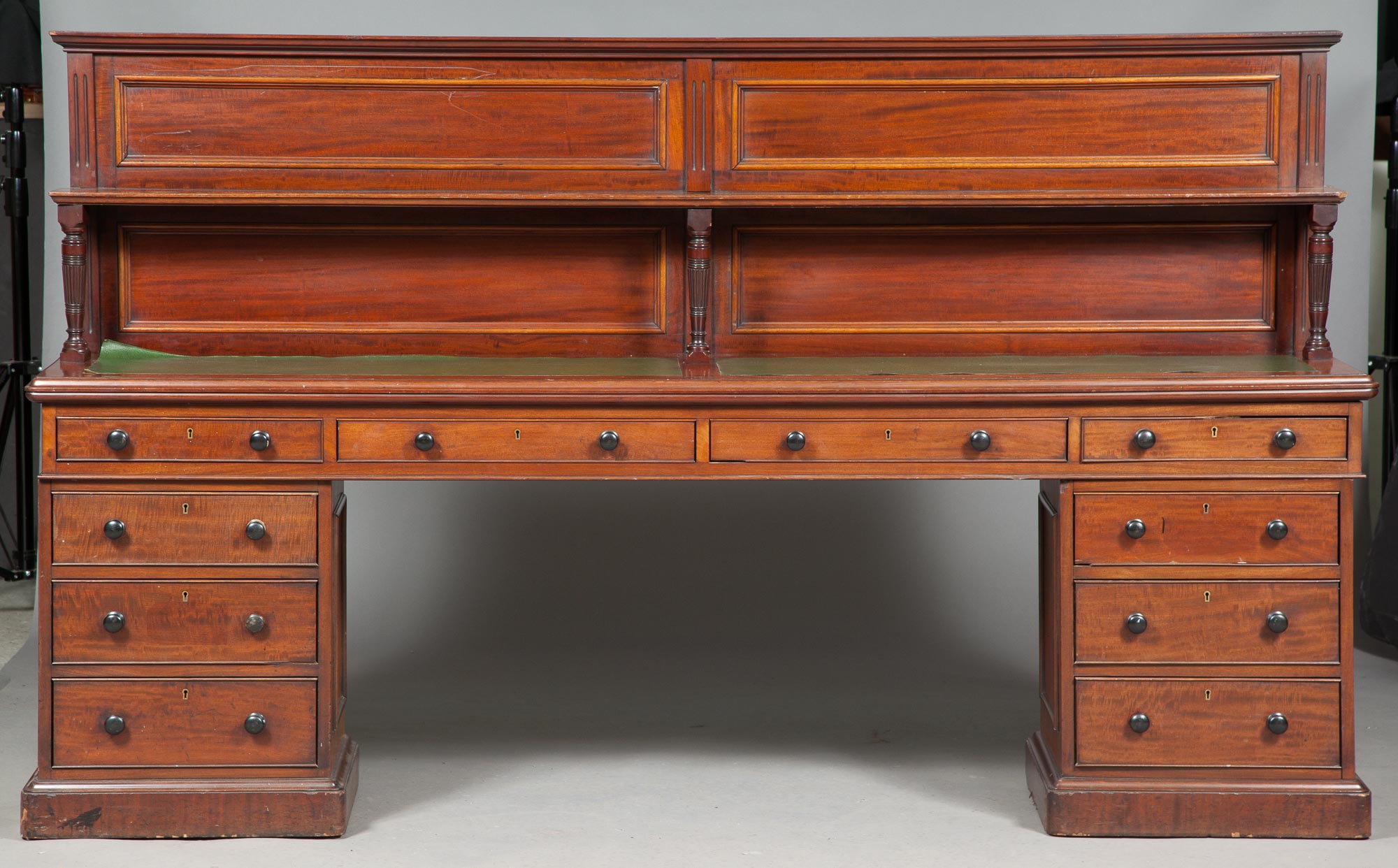 Lot image - Mahogany Long Counter/Desk