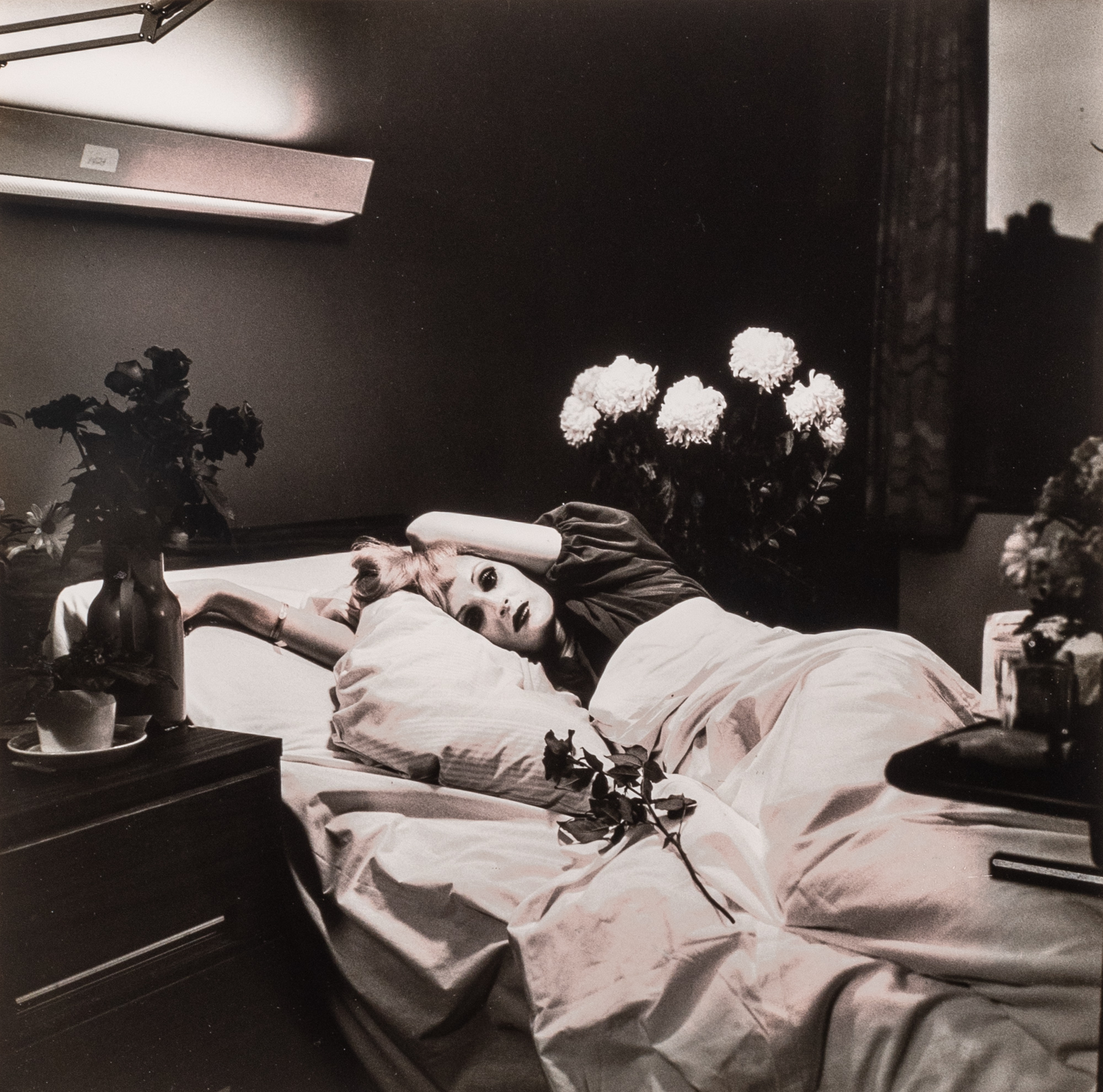 Lot image - HUJAR, PETER (1934-1987)  [Candy Darling on her Death Bed],