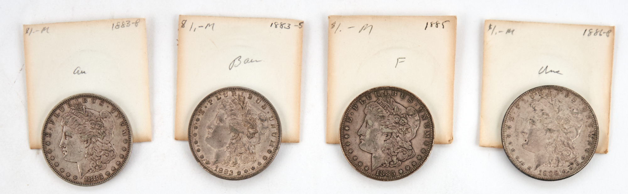 Lot image - Group of Morgan Dollars