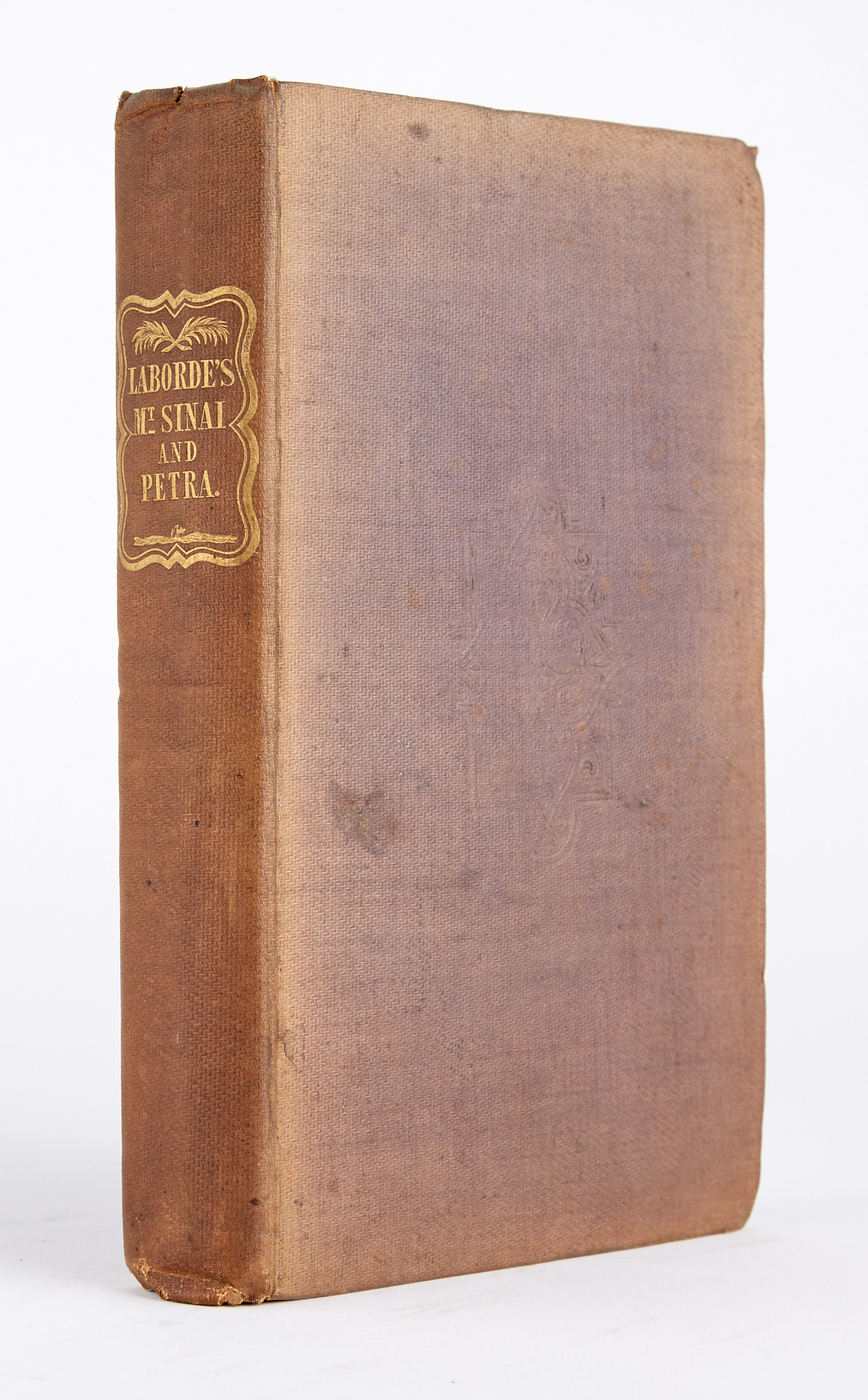 Lot image - LABORDE, LEON DE  Journey through Arabia Petraea, to Mount Sinai, and the Excavated City of Petra, the Edom of Prophecies.