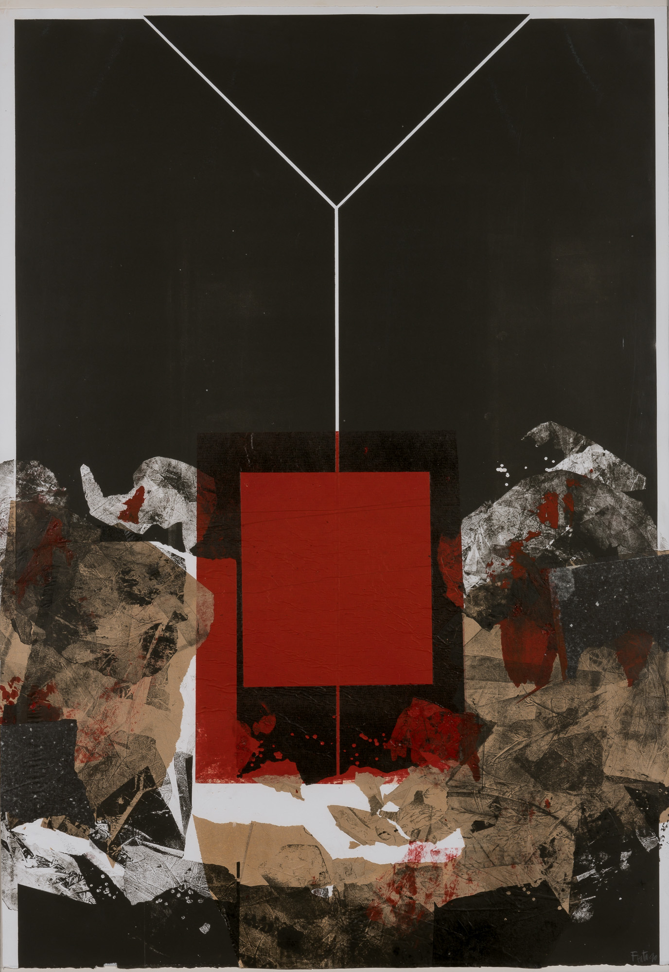 Lot image - Luis Feito