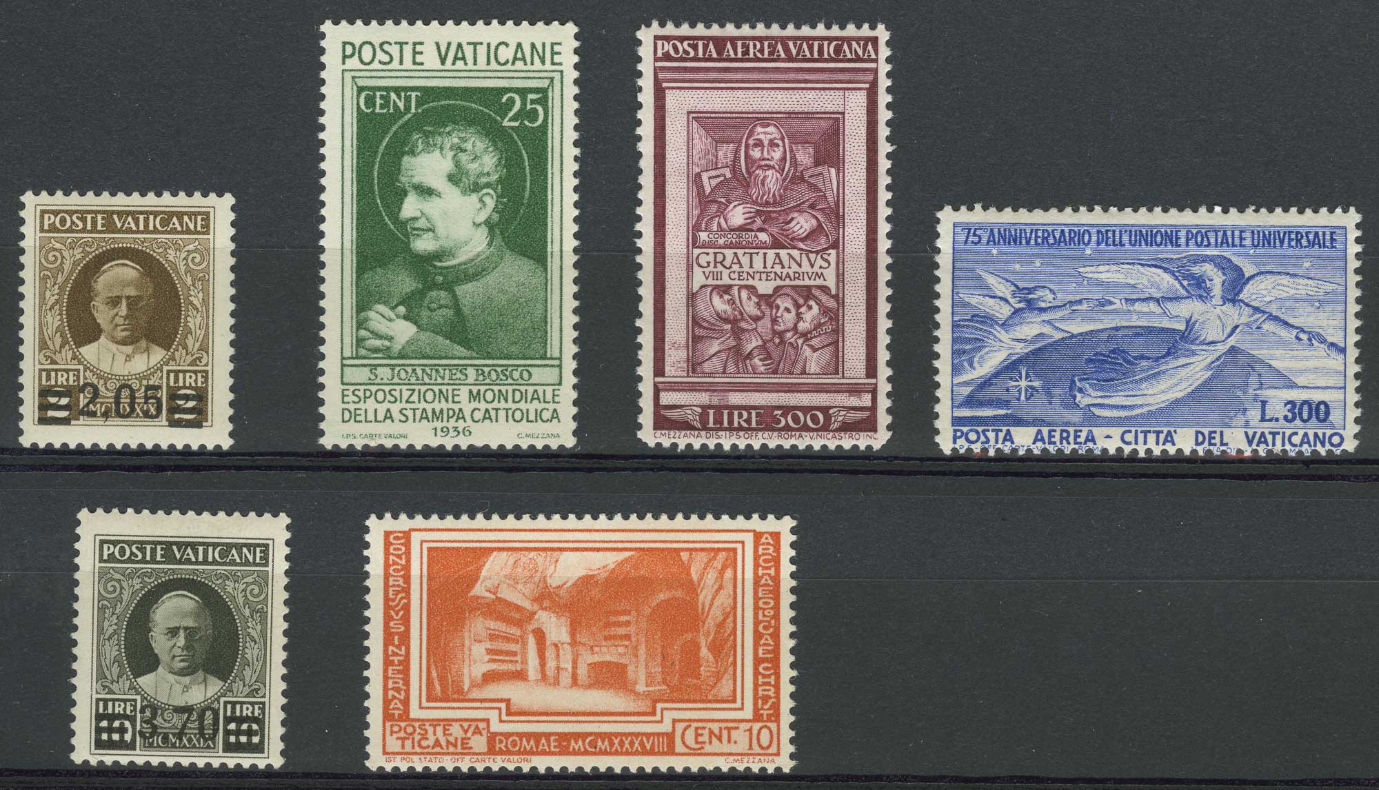 Lot image - Vatican City Stamp Collection