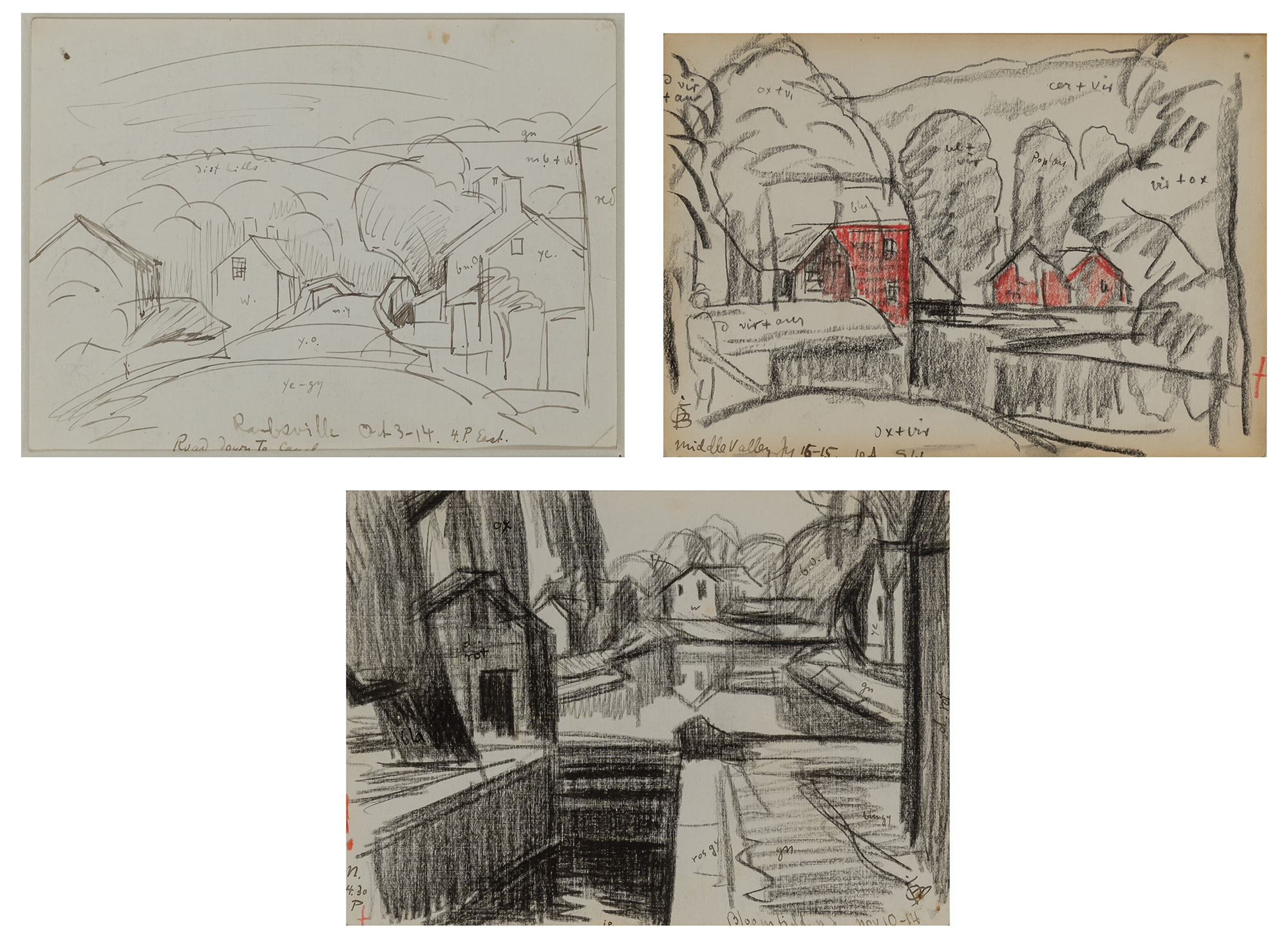 Lot image - Oscar Bluemner