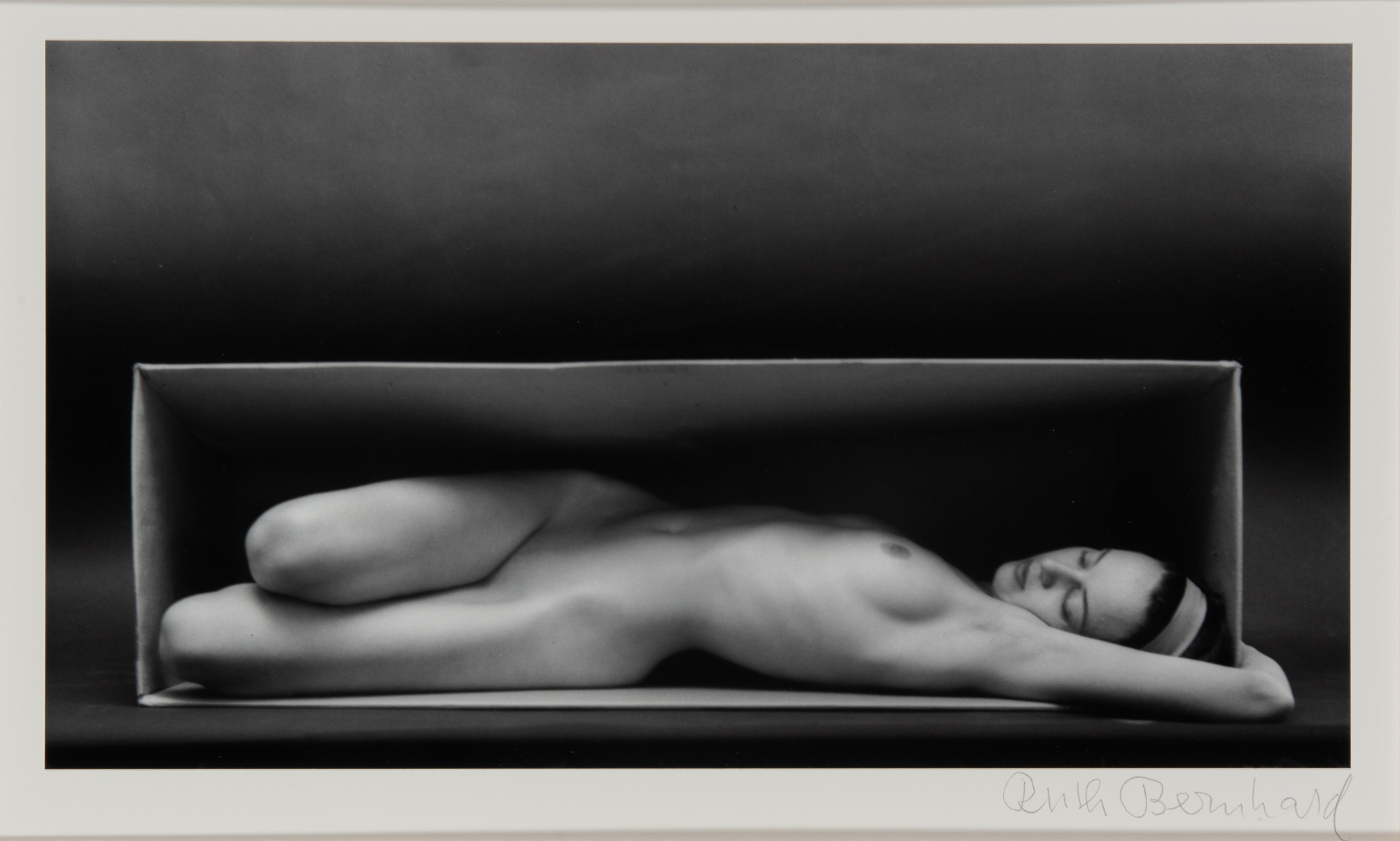 Lot image - BERNHARD, RUTH (1905-2006)  In the Box--Horizontal,