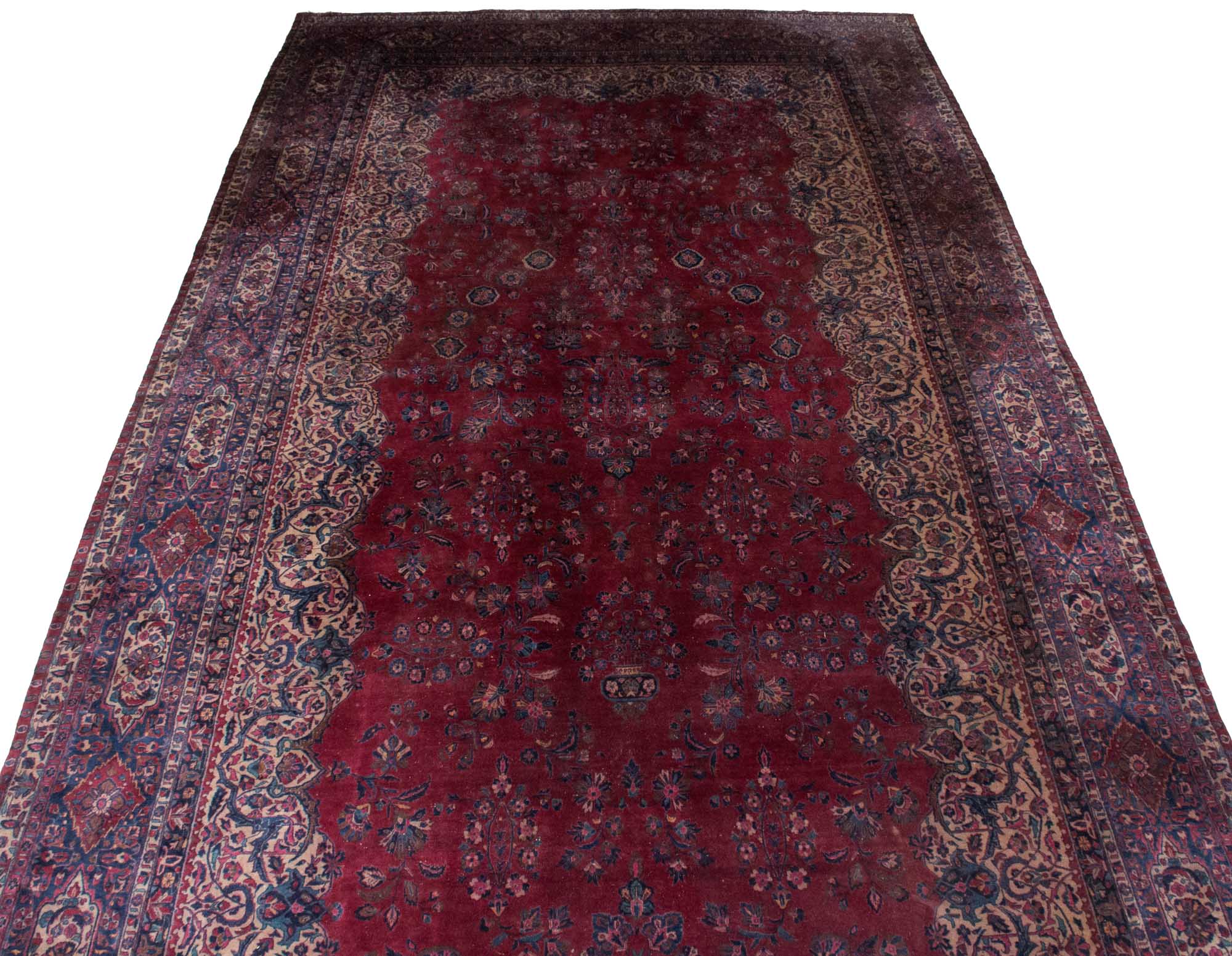 Lot image - Manchester Kashan Carpet