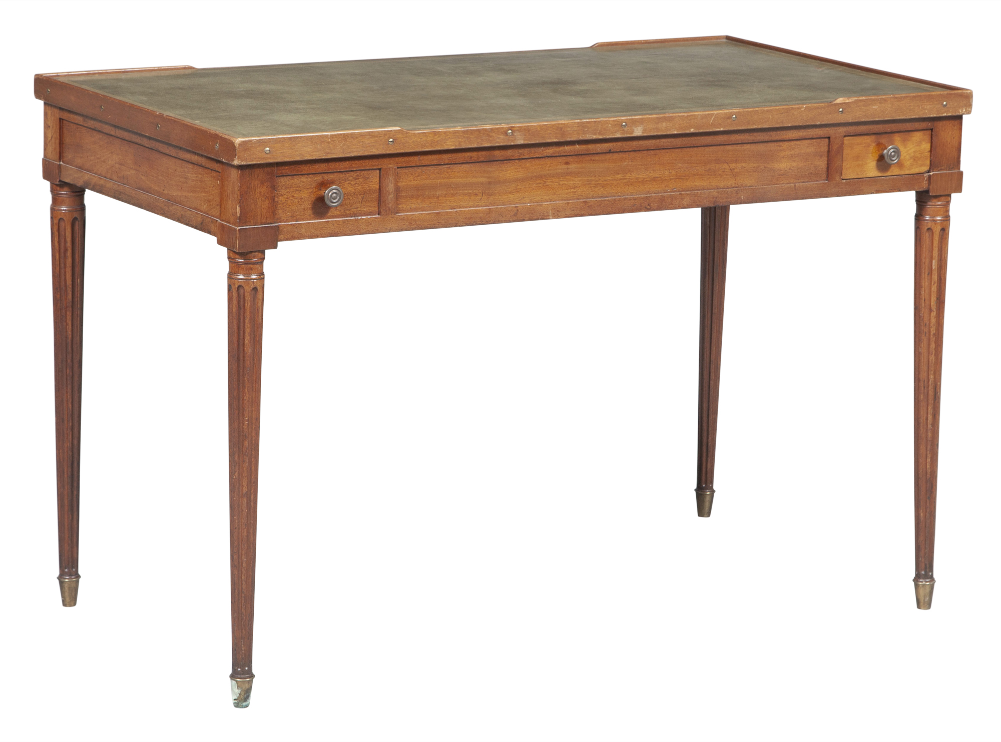Lot image - Louis XVI Walnut Tric Trac Table