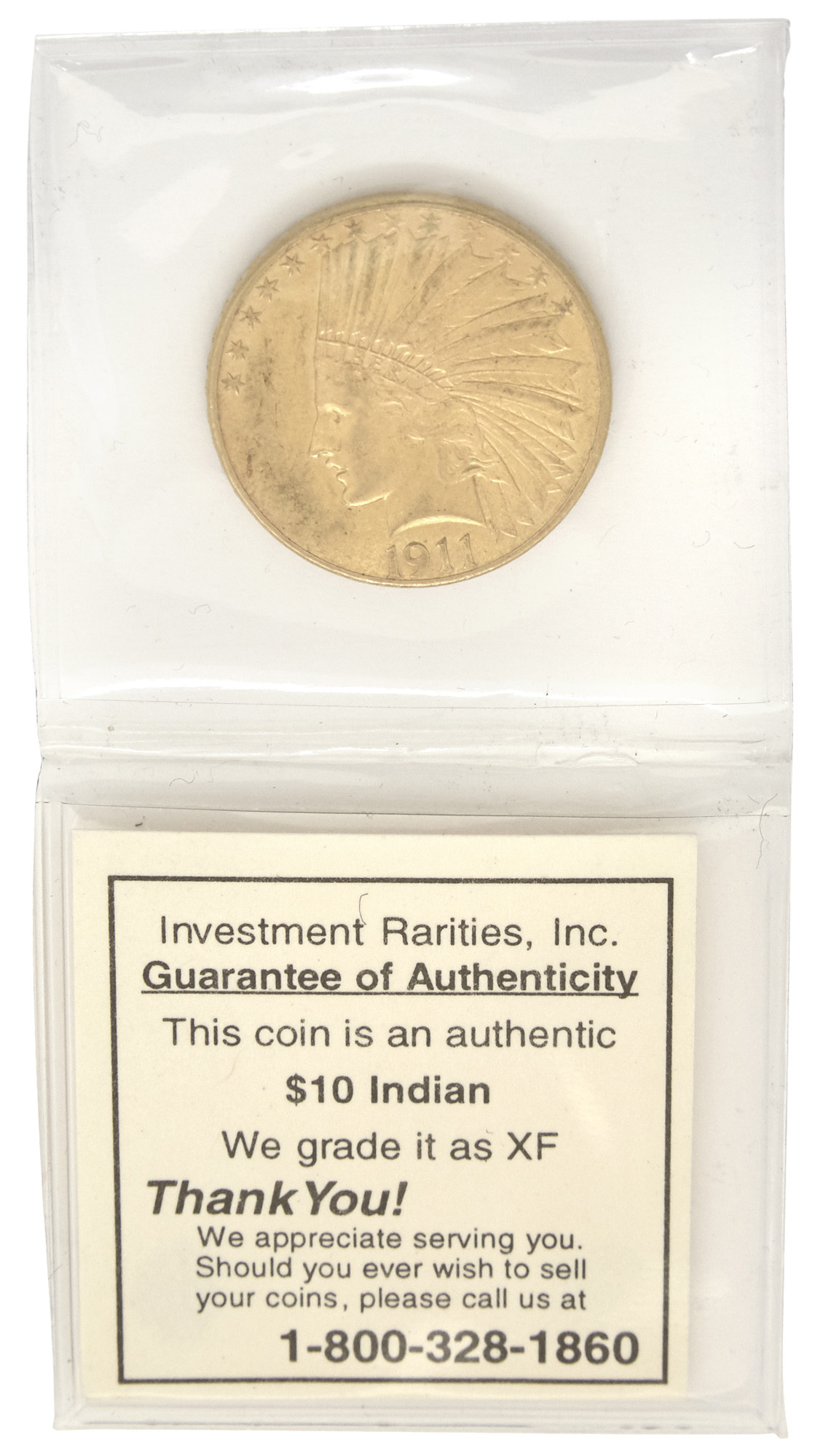 Lot image - United States 1911 $10 Gold Indian