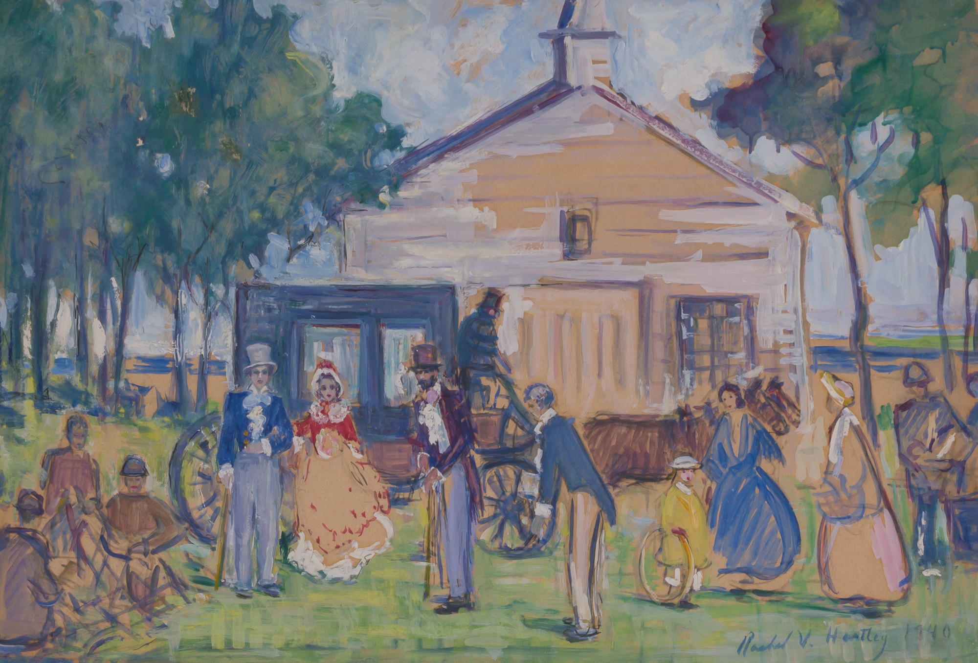 Lot image - Rachel V. Hartley