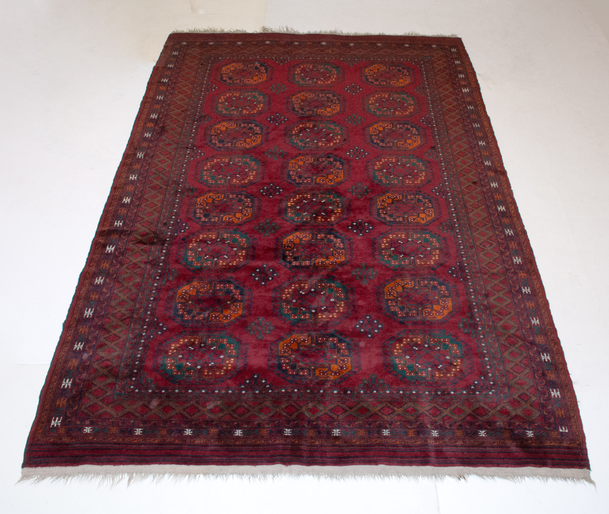Lot image - Ersari Afghan Carpet
