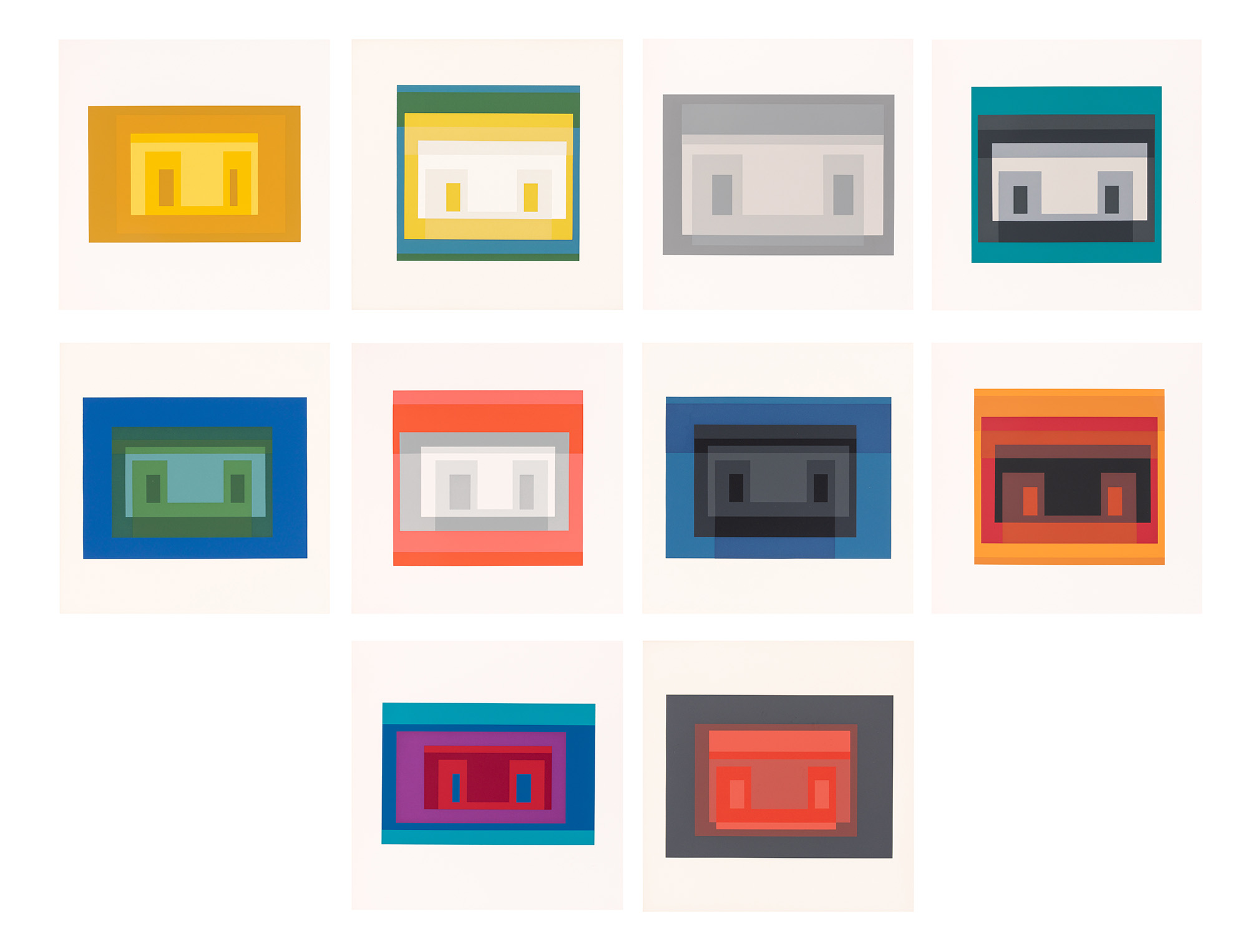 Lot image - Josef Albers (1888-1976)