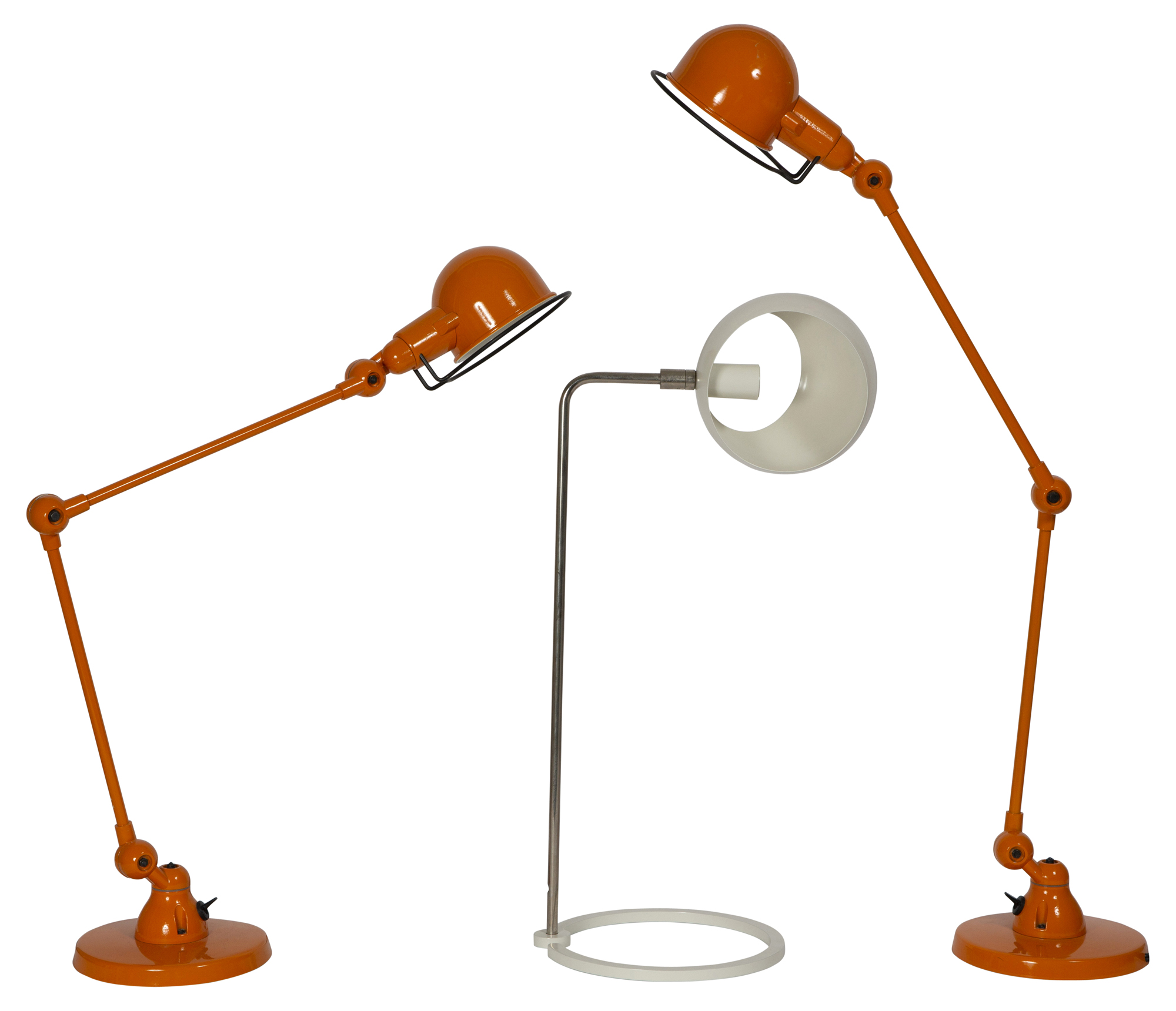 Lot image - Three Desk Lamps