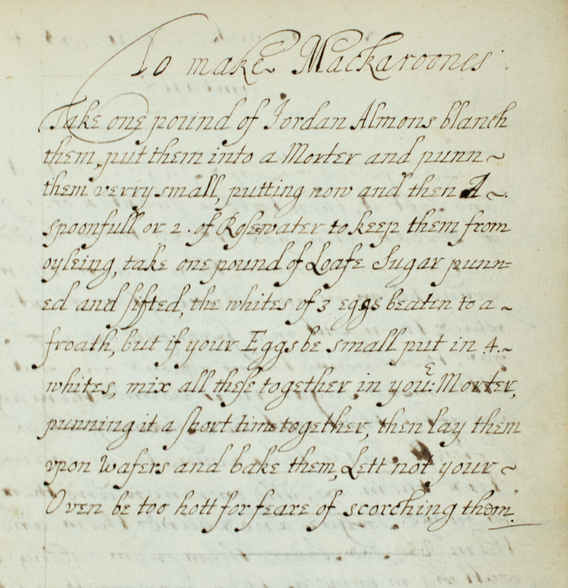 Lot image - [COOKBOOK-MANUSCRIPT]  A compilation of manuscript recipes and medical cures in a wide variety of hands.