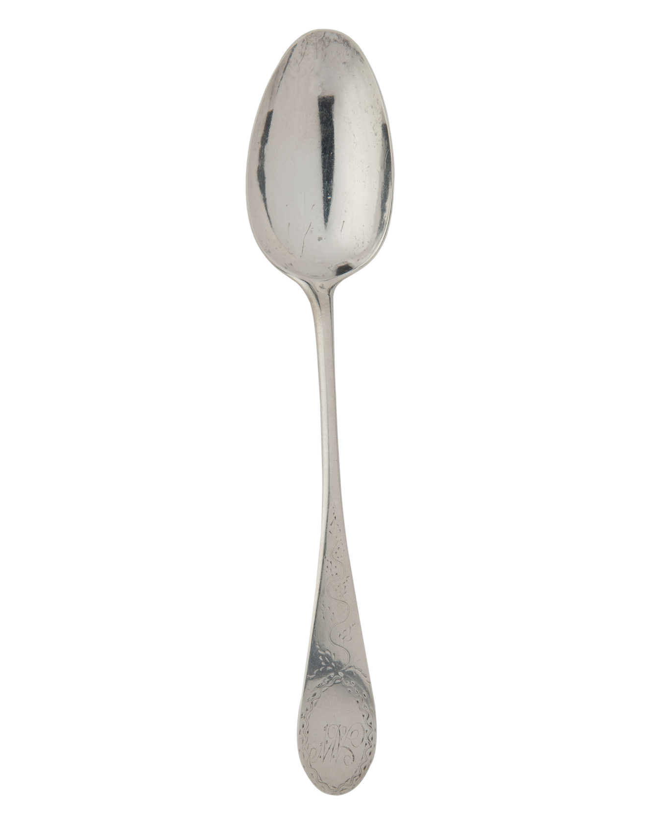 Lot image - Paul Revere Jr. Silver Tablespoon