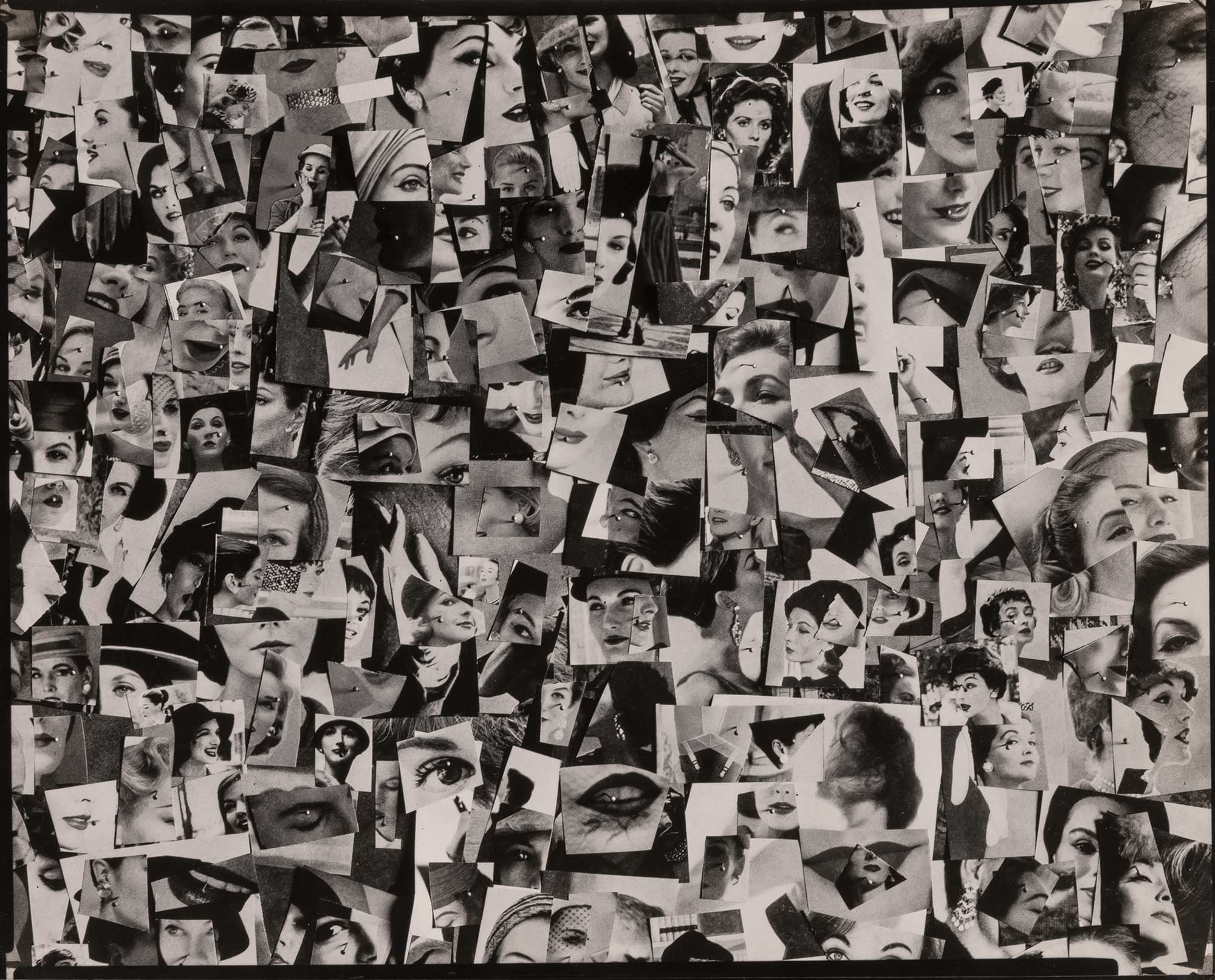 Lot image - CALLAHAN, HARRY (1912-1999)  Untitled [Collage, Chicago]