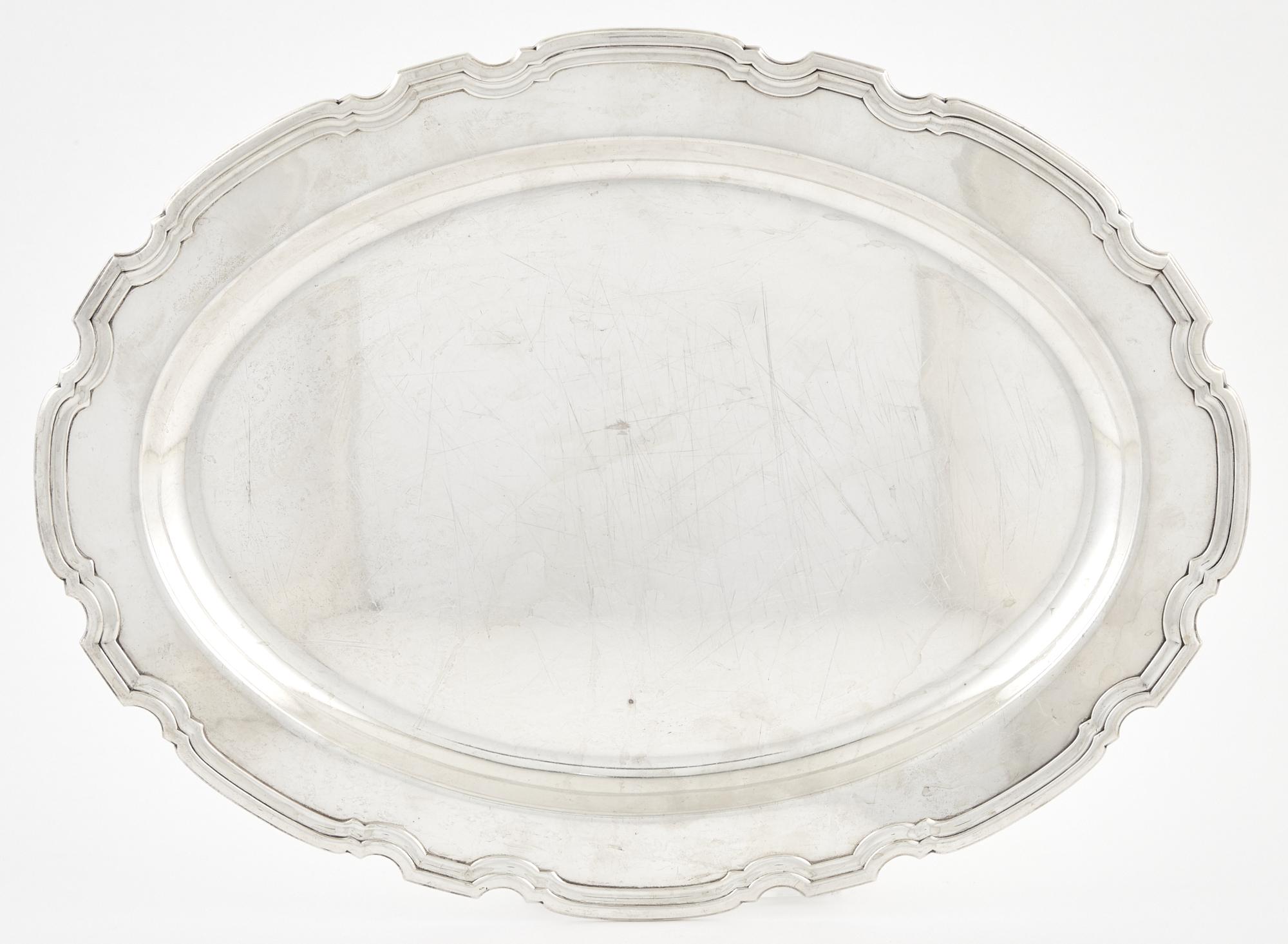 Lot image - Tiffany Sterling Silver Platter