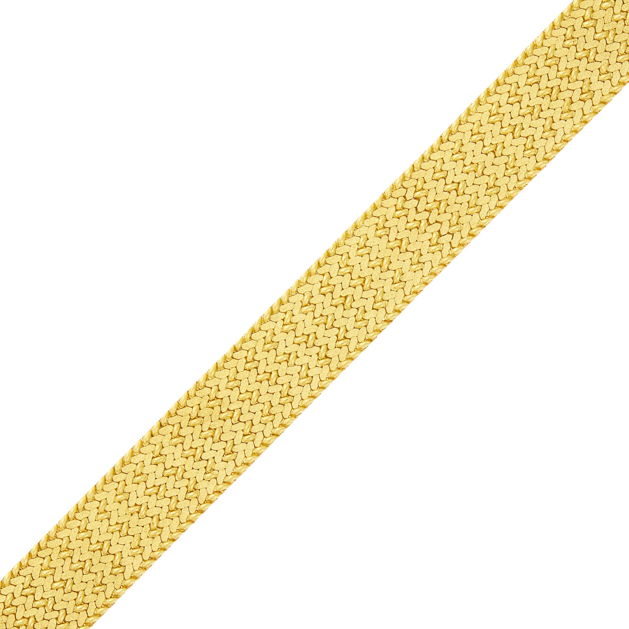 Lot image - Braided Gold Mesh Bracelet
