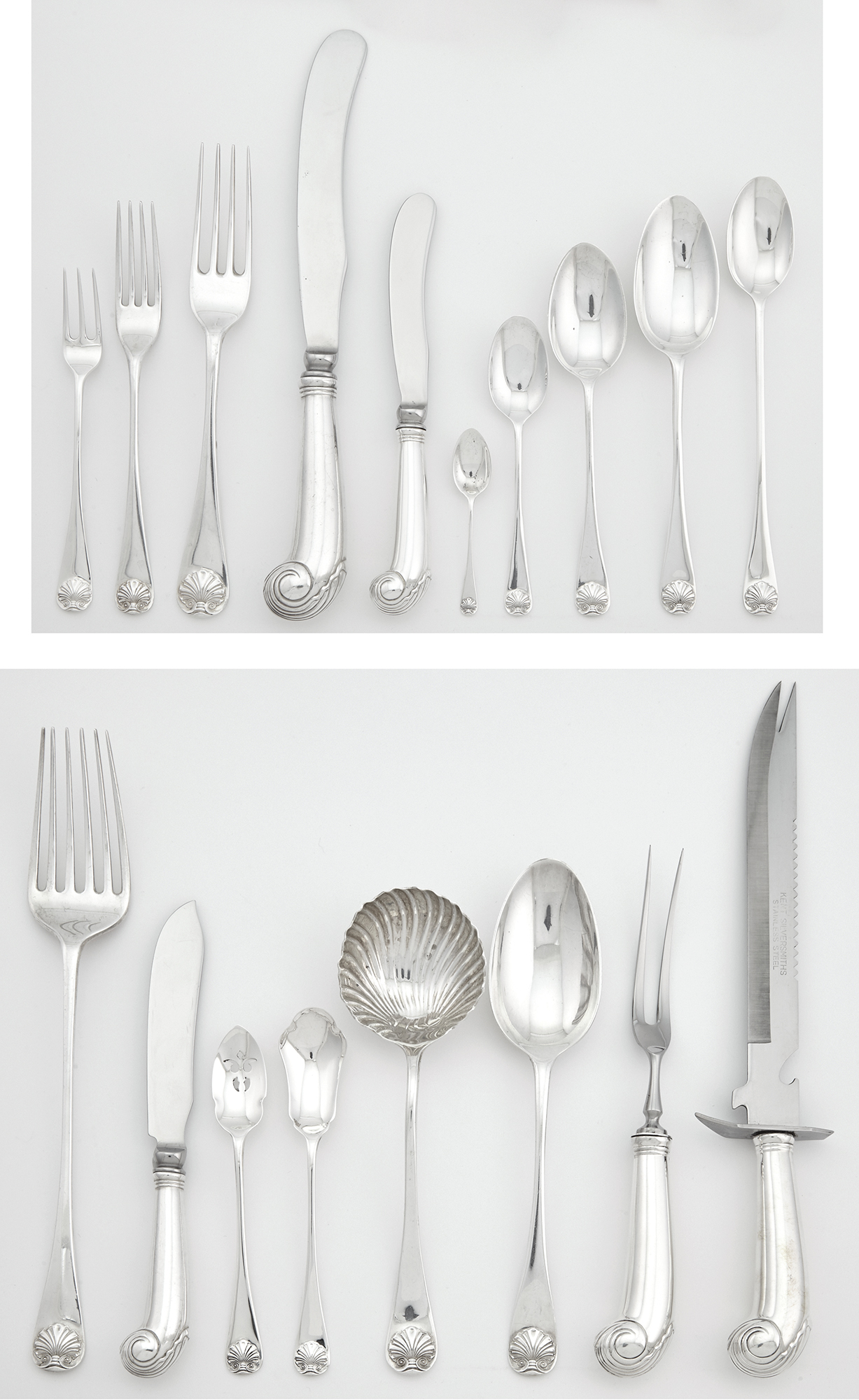 Lot image - Stieff Sterling Silver Williamsburg Shell