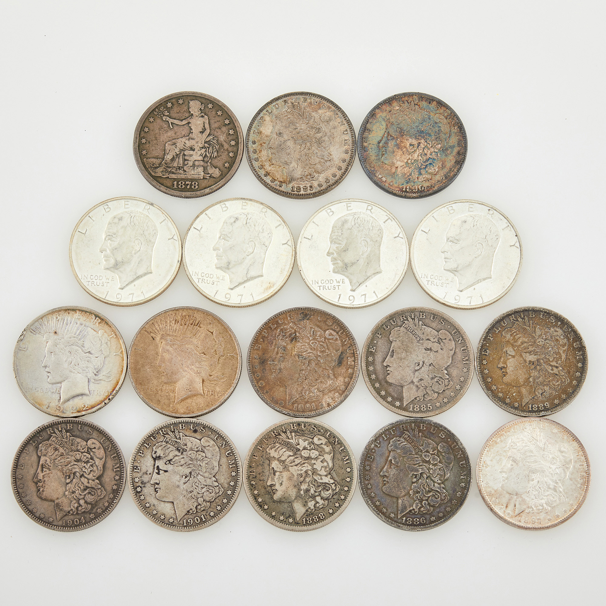 Lot image - United States Dollar Coin Group