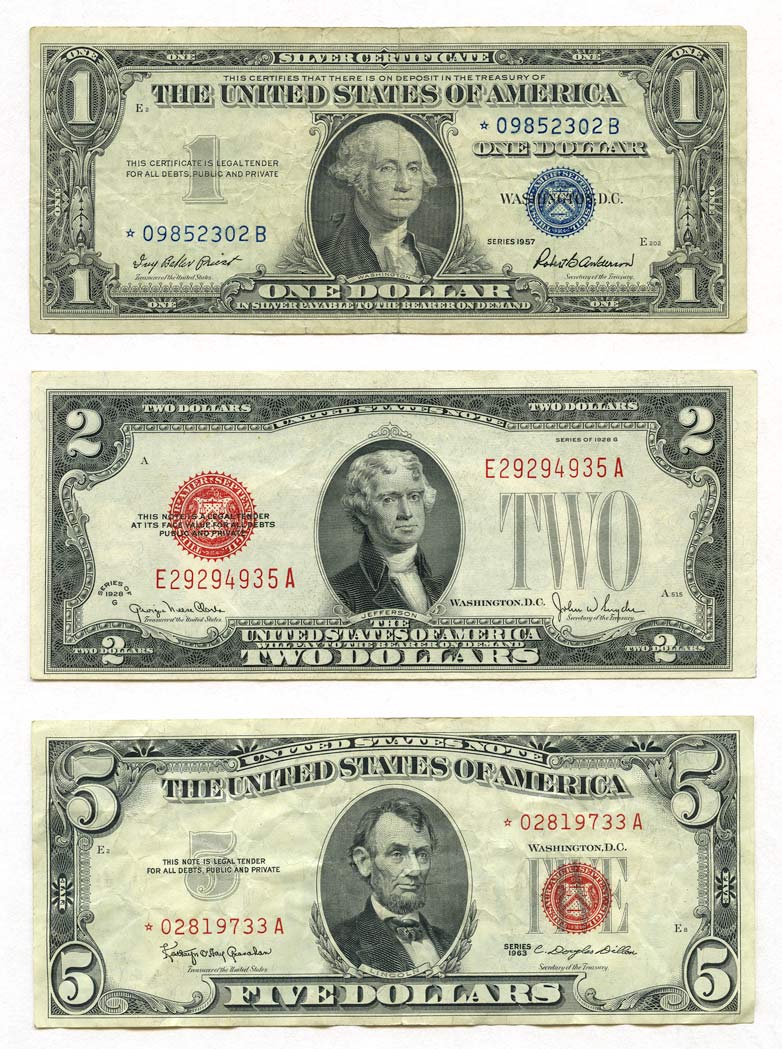 Lot image - United States Small Size Bank Note Group