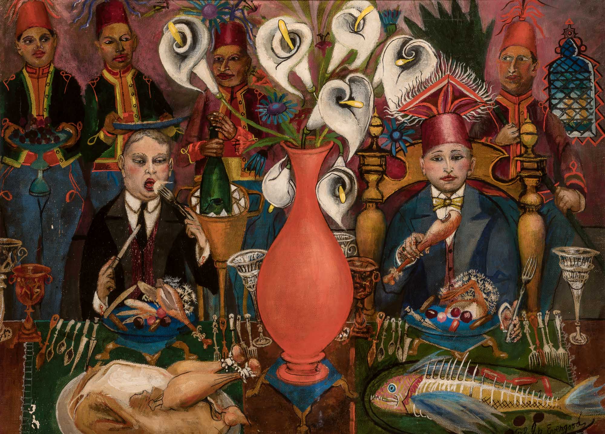 Lot image - Philip Evergood