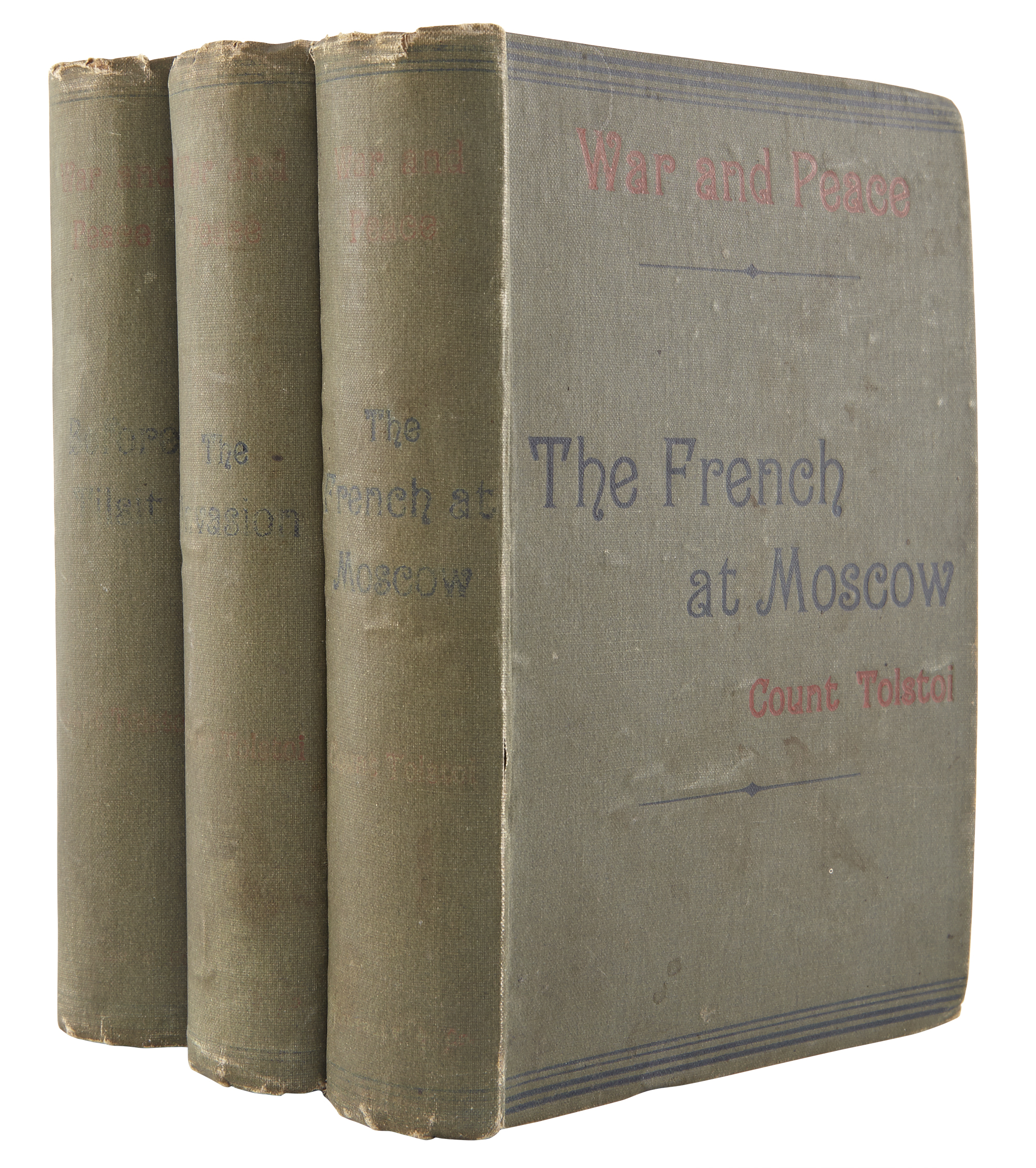 Lot image - [TOLSTOY] TOLSTOI, COUNT LEON  War and Peace. A Historical Novel.