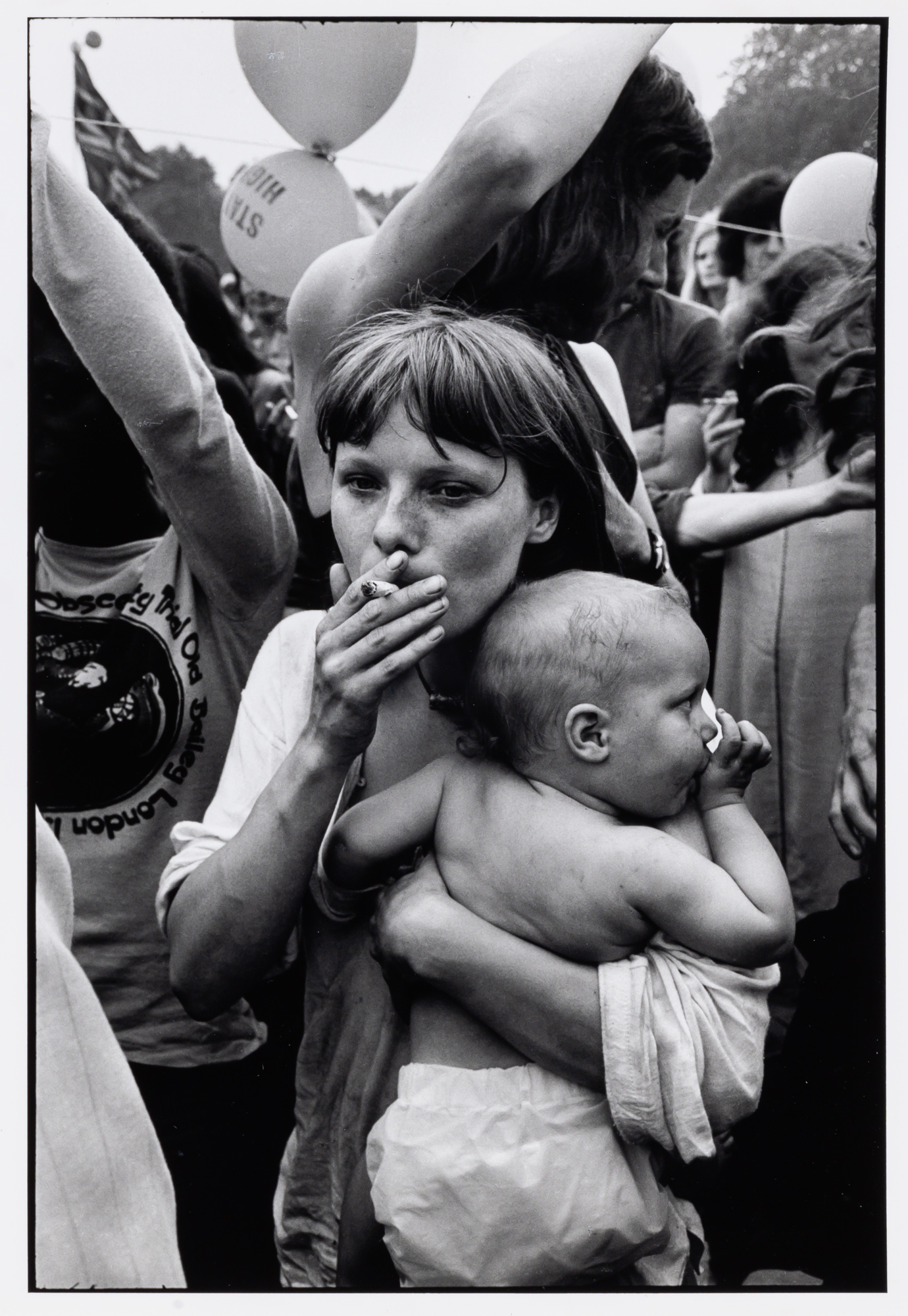 Lot image - FREED, LEONARD (1929-2006)  London, England, [Hyde Park Festival]