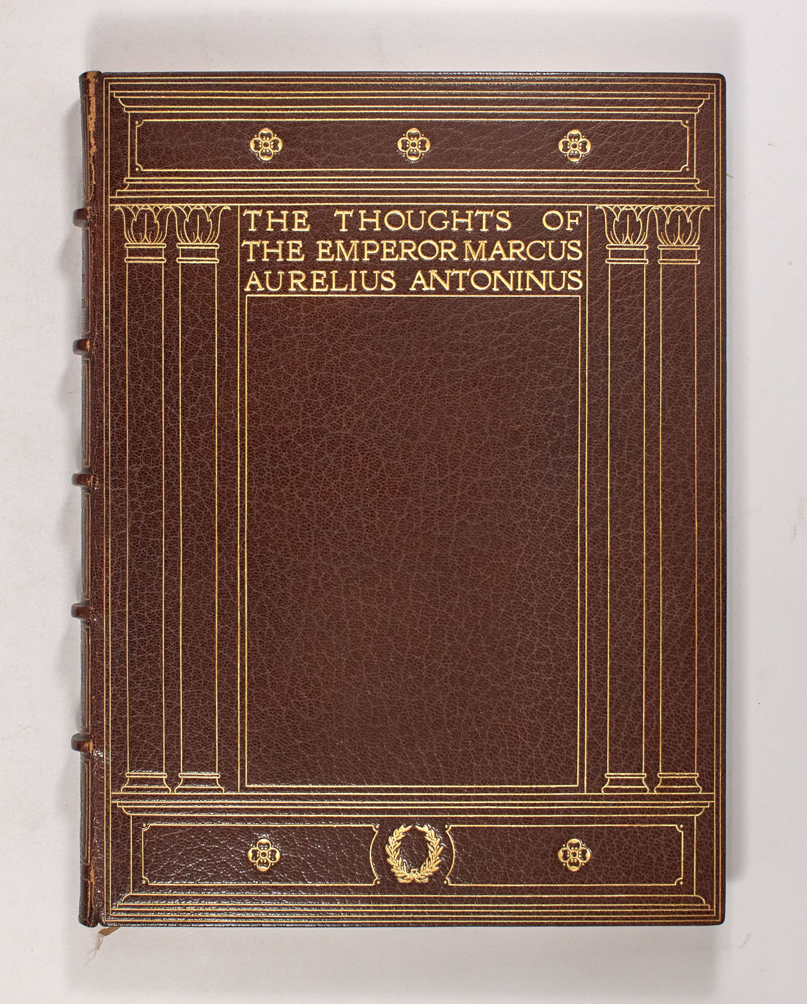 Lot image - [PRIVATE PRESS]  Group of five private press editions of Marcus Aurelius.