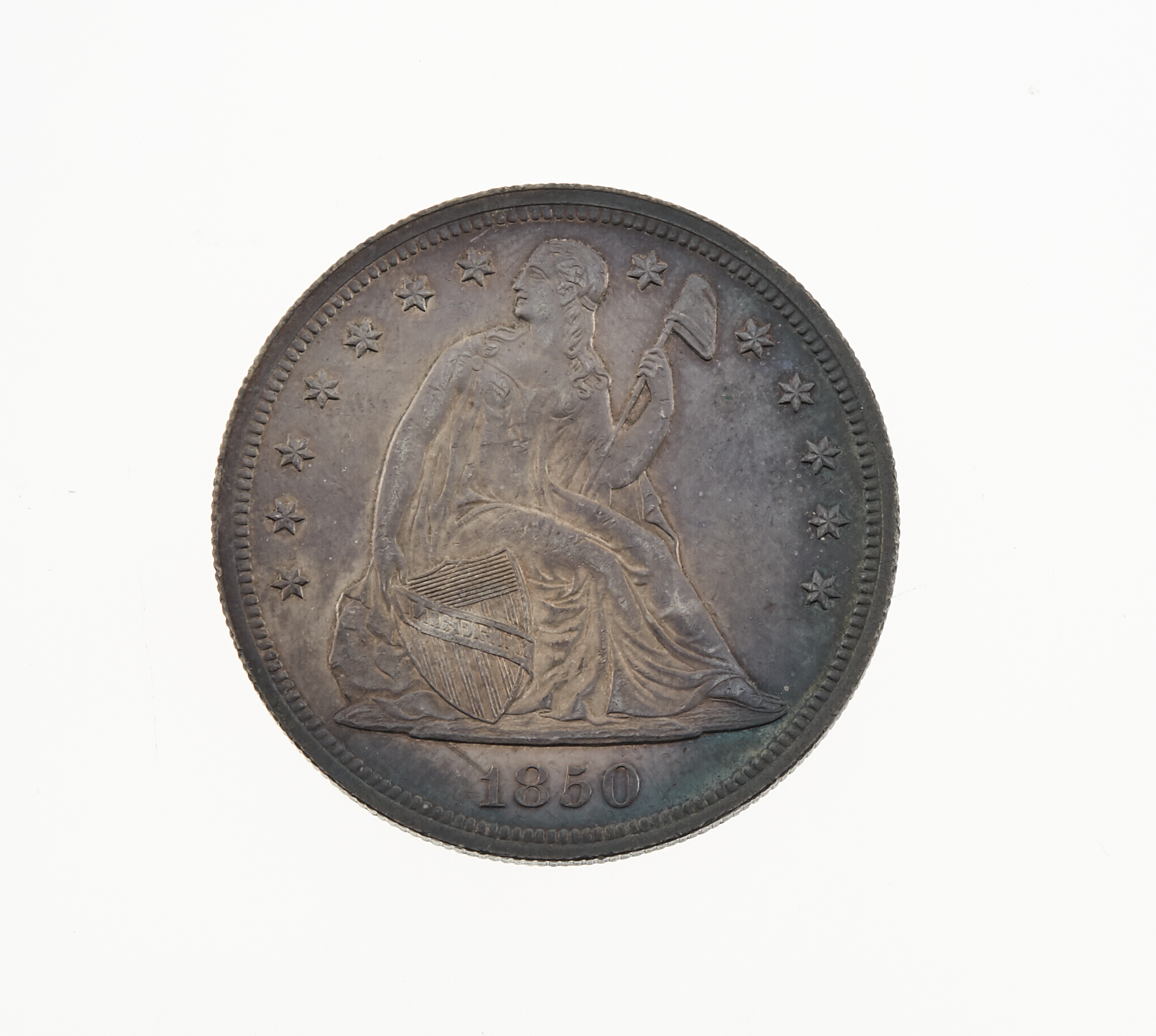 Lot image - United States 1850 Seated Dollar