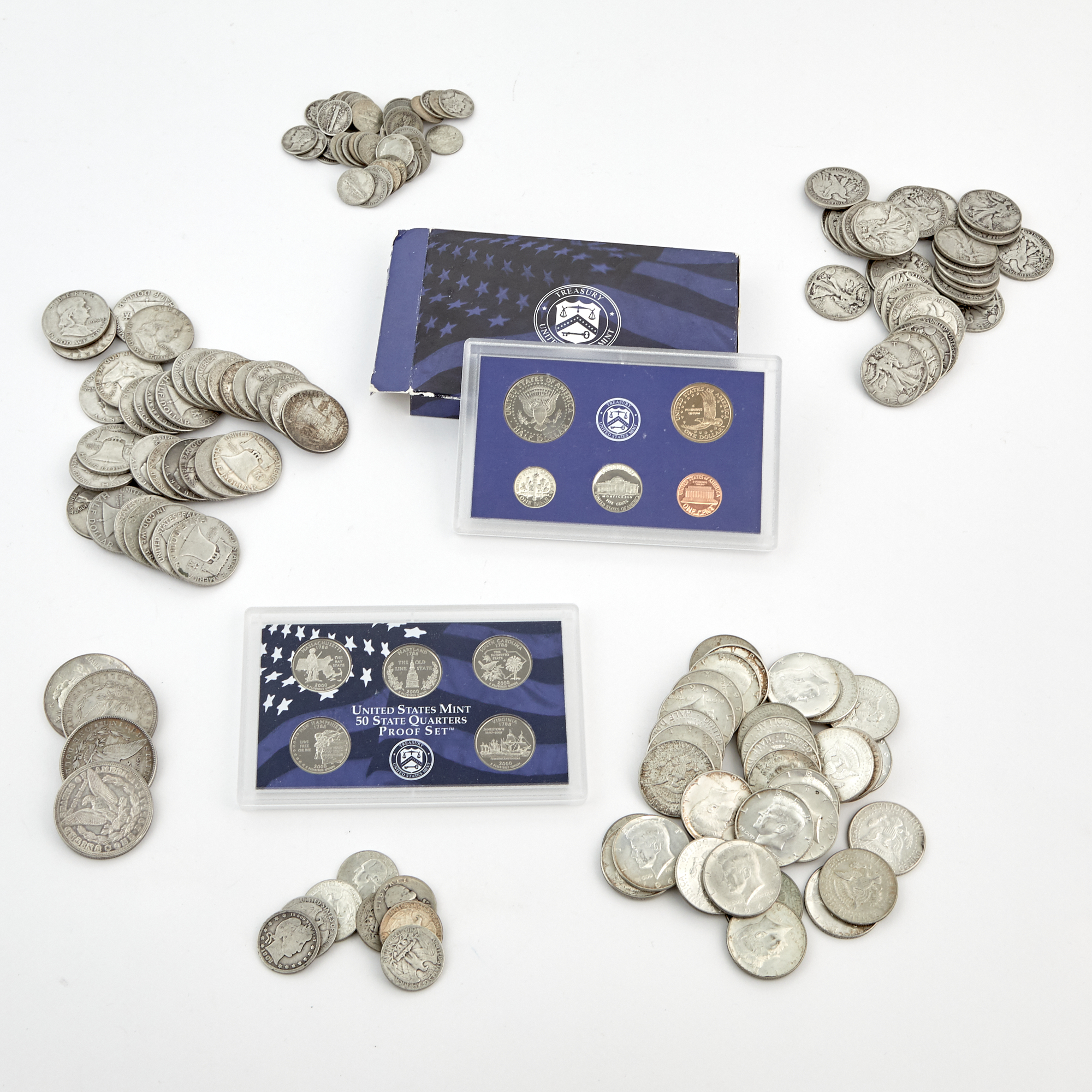 Lot image - United States Silver Coin Group