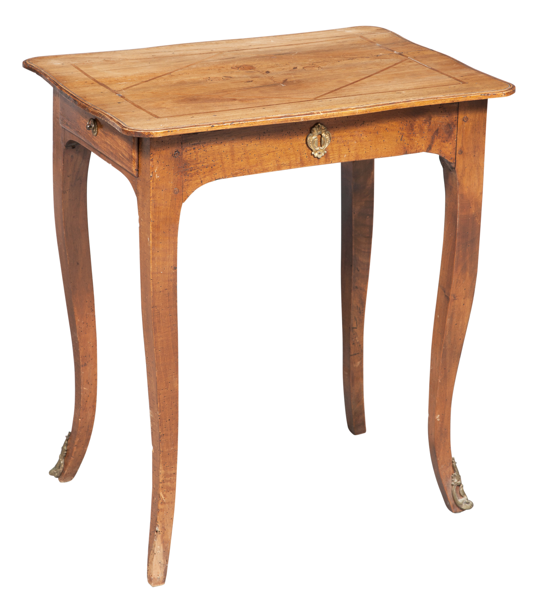 Lot image - Louis XV Walnut and Marquetry Writing Table