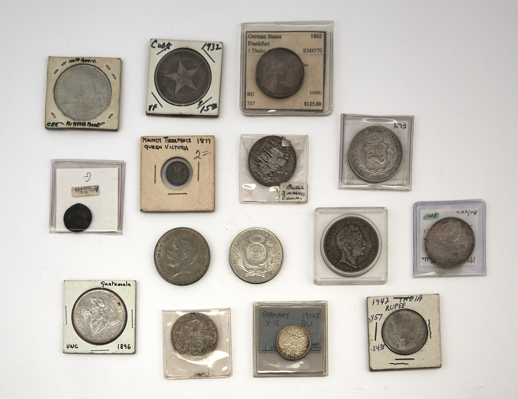 Lot image - World Wide Coin Group with Early Crowns