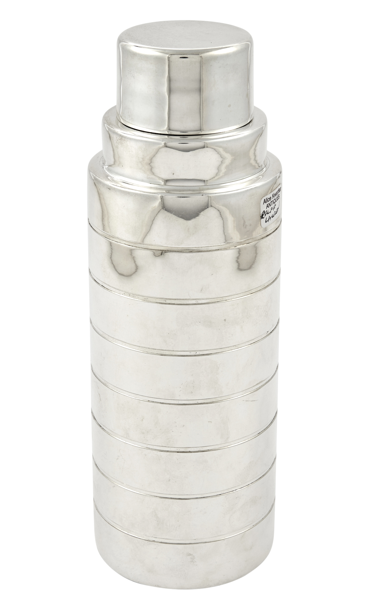 Lot image - Ralph Lauren Silver-Plated Cockail Shaker