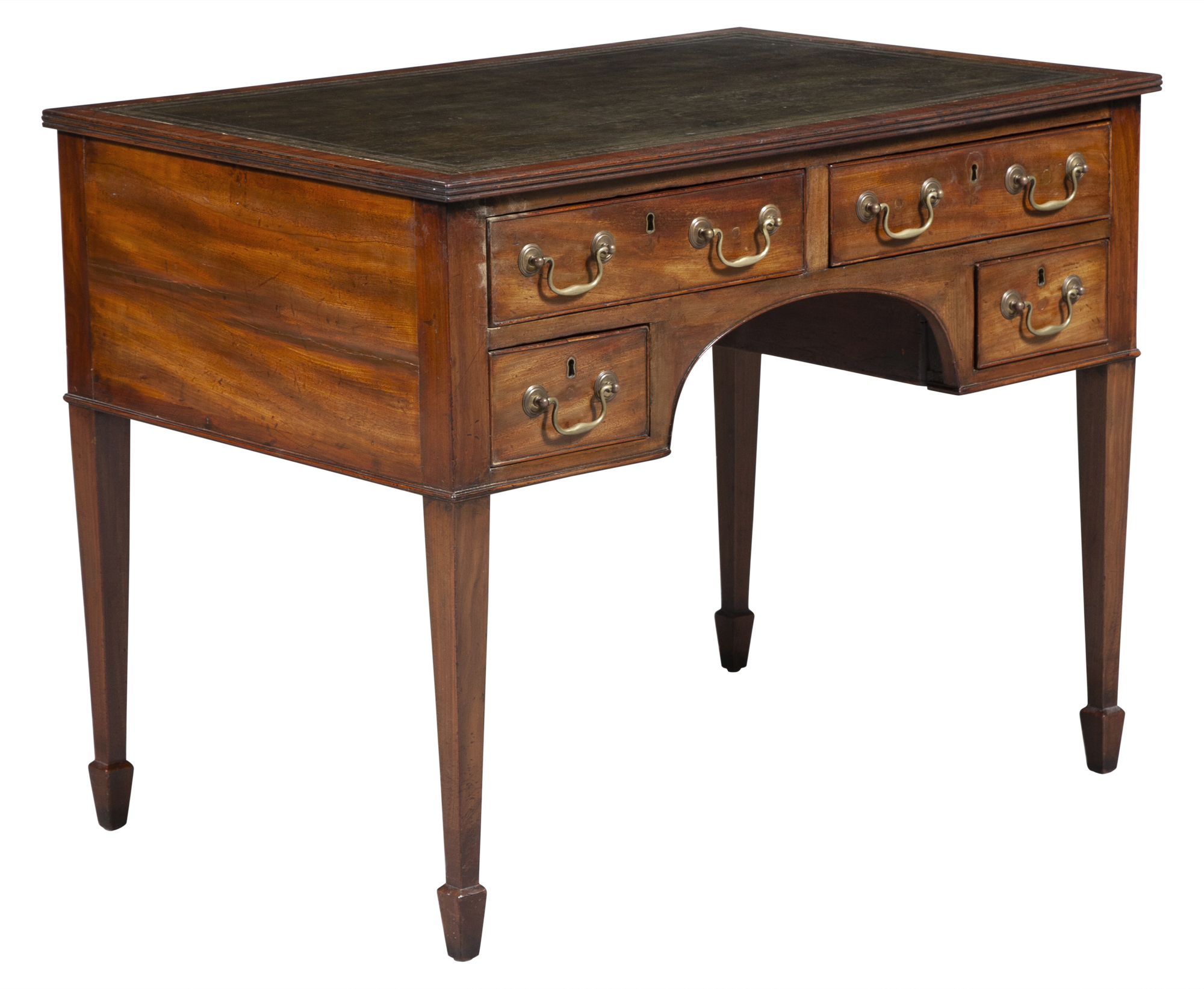 Lot image - George III Style Mahogany Writing Desk