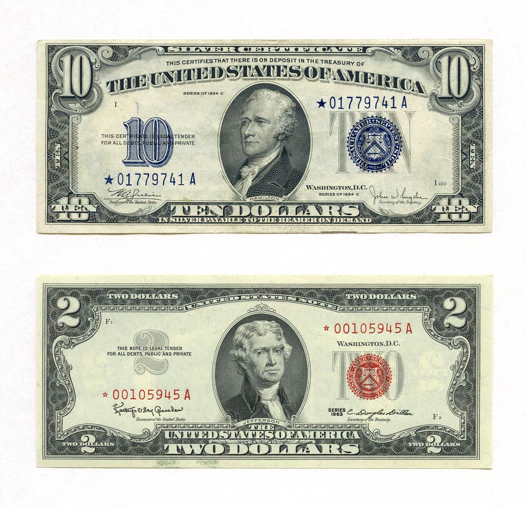 Lot image - United States Small Size Bank Note Group