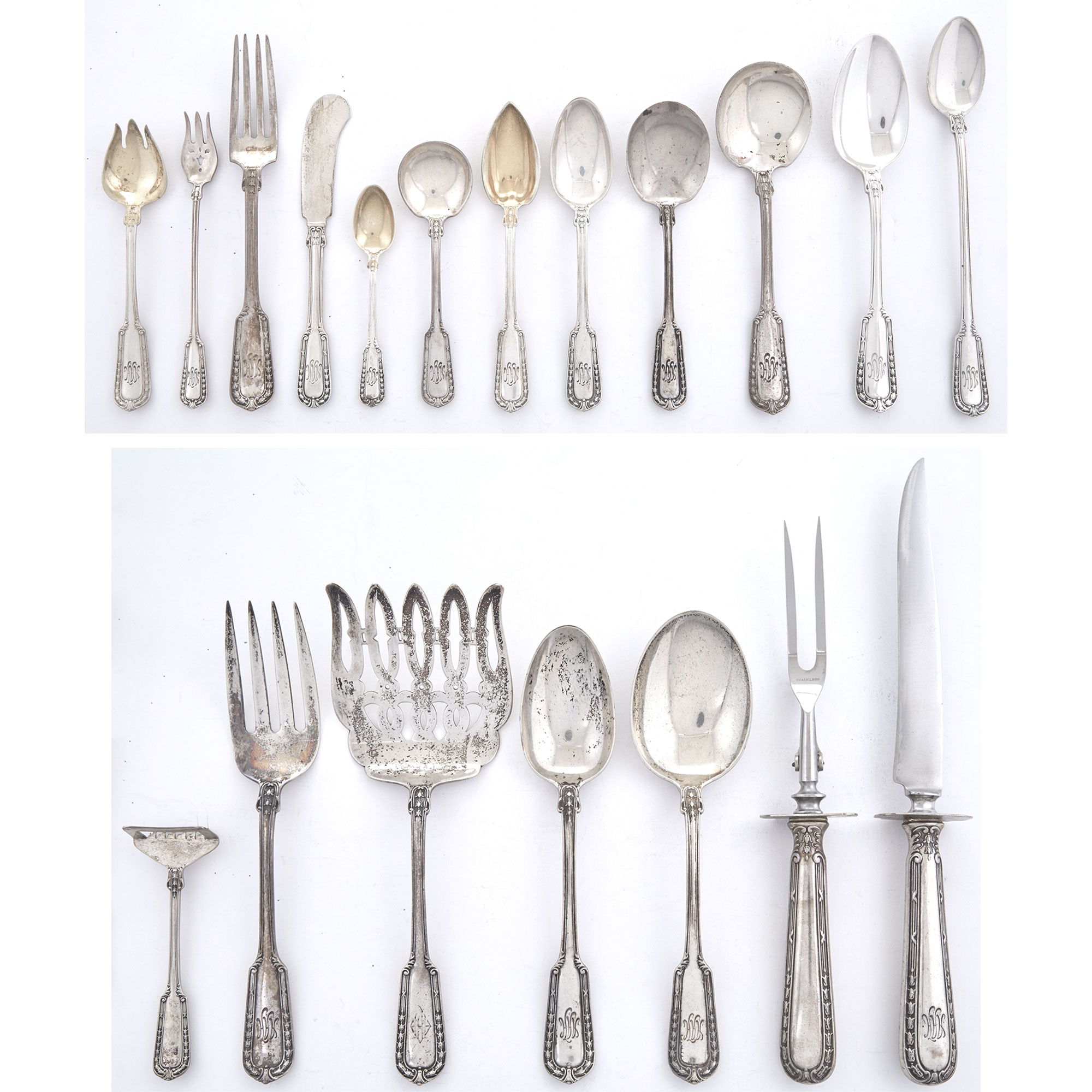 Lot image - Gorham Sterling Silver Chesterfield