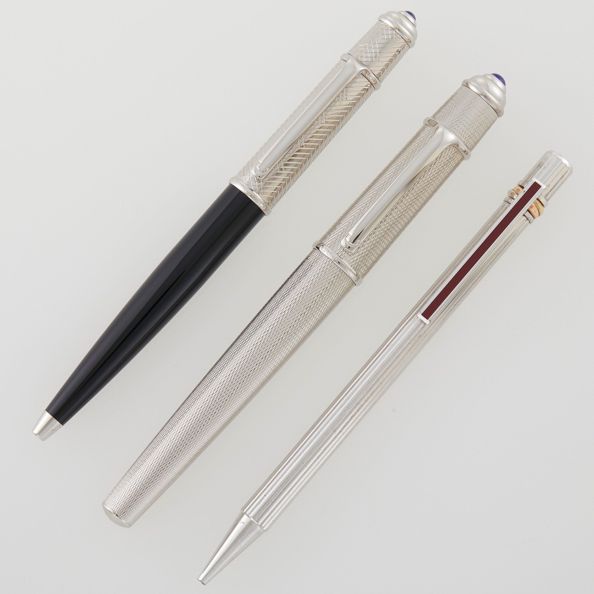 Lot image - Cartier: Three Fine Writing Instruments