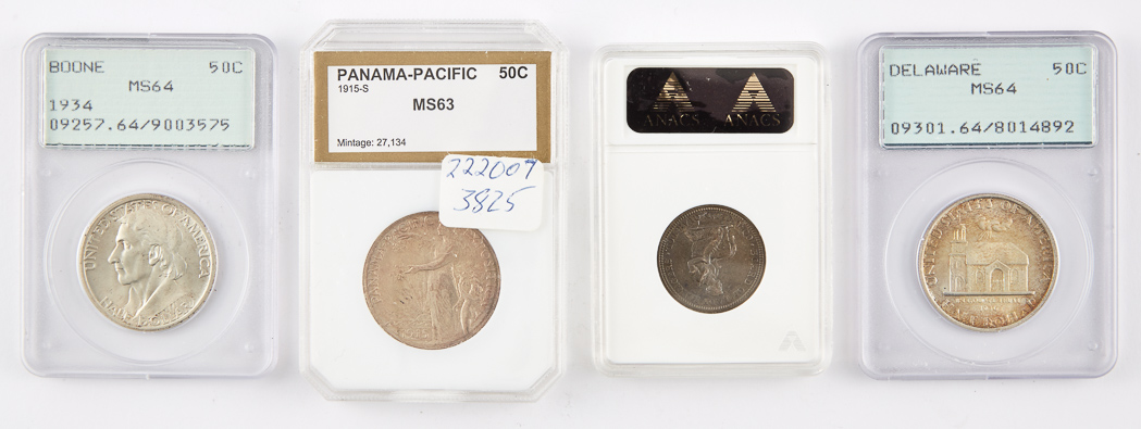 Lot image - United States Commemorative Half Dollars