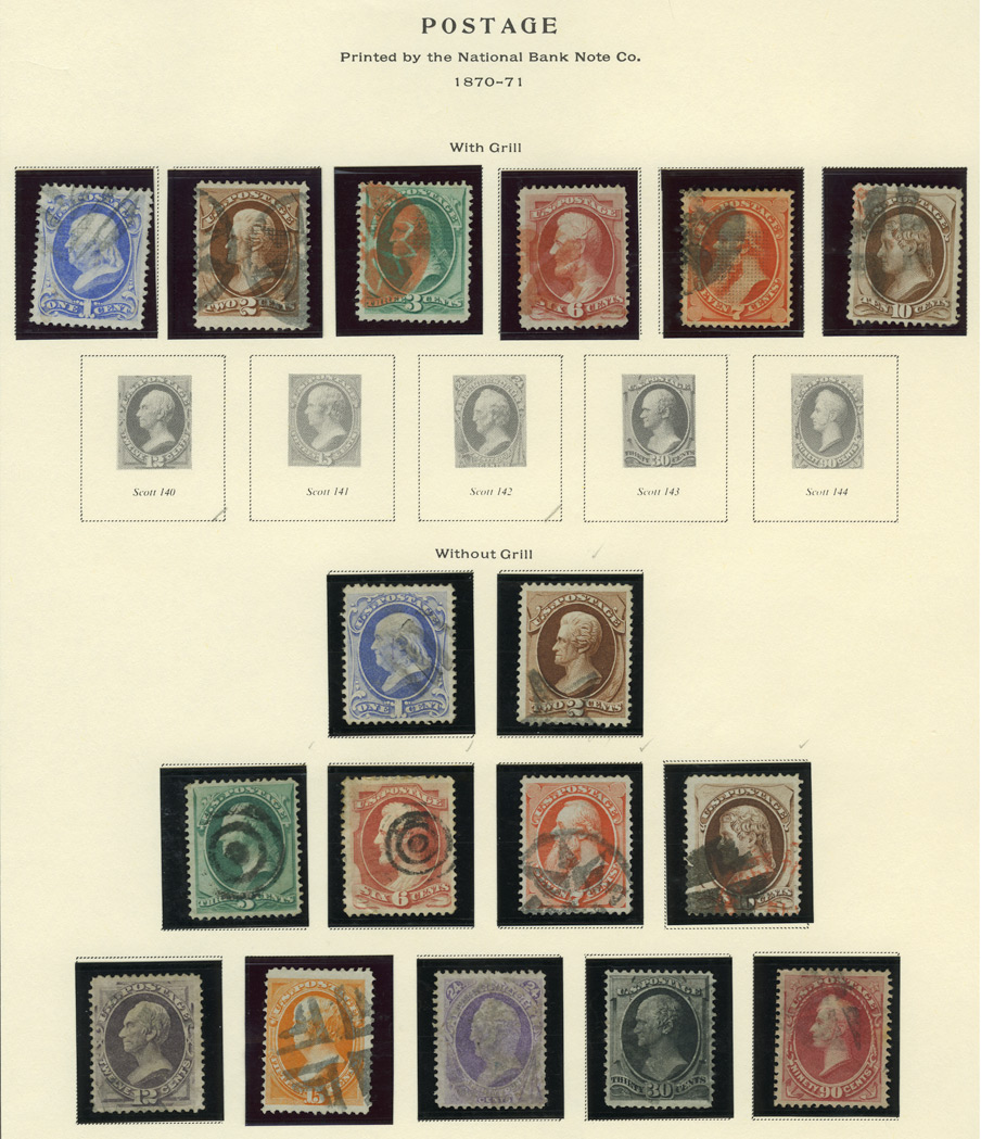 Lot image - United States 1870 to 1893 Bank Note Issues