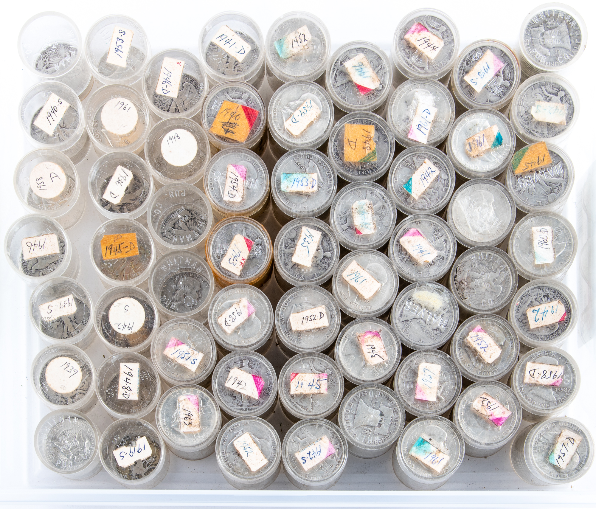 Lot image - United States Silver Half Dollar Group