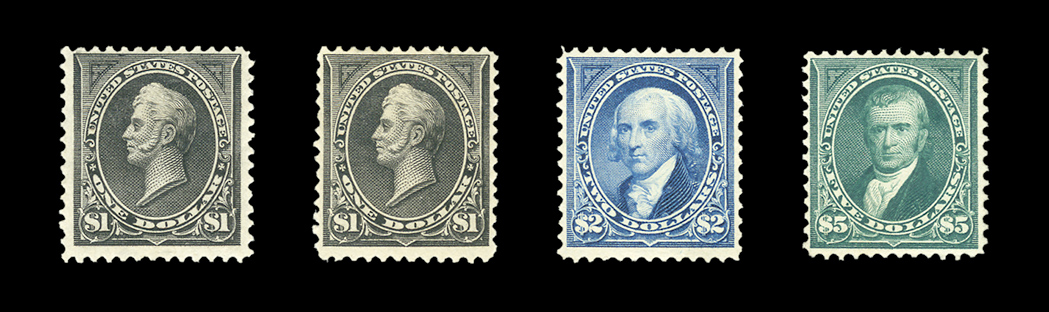 Lot image - United States 1894 Bureau Issue, Scott 246-263