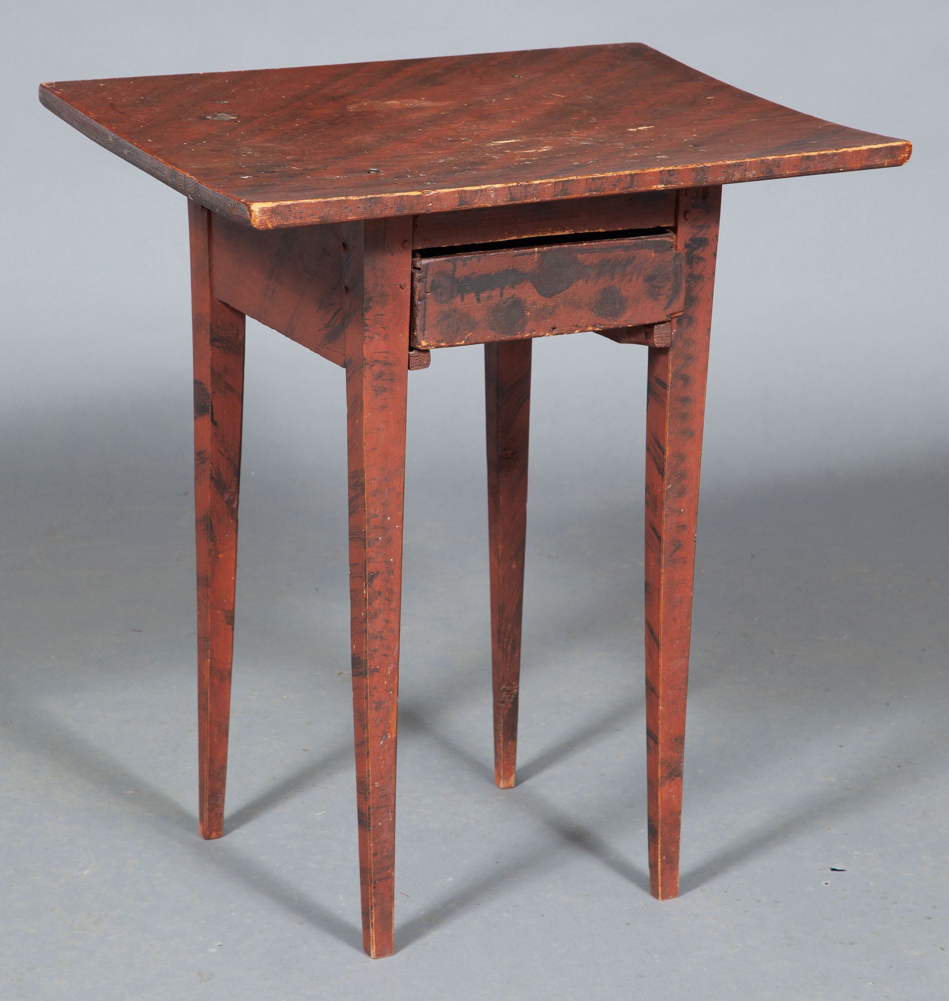 Lot image - Federal Grain Painted Wood Work Table