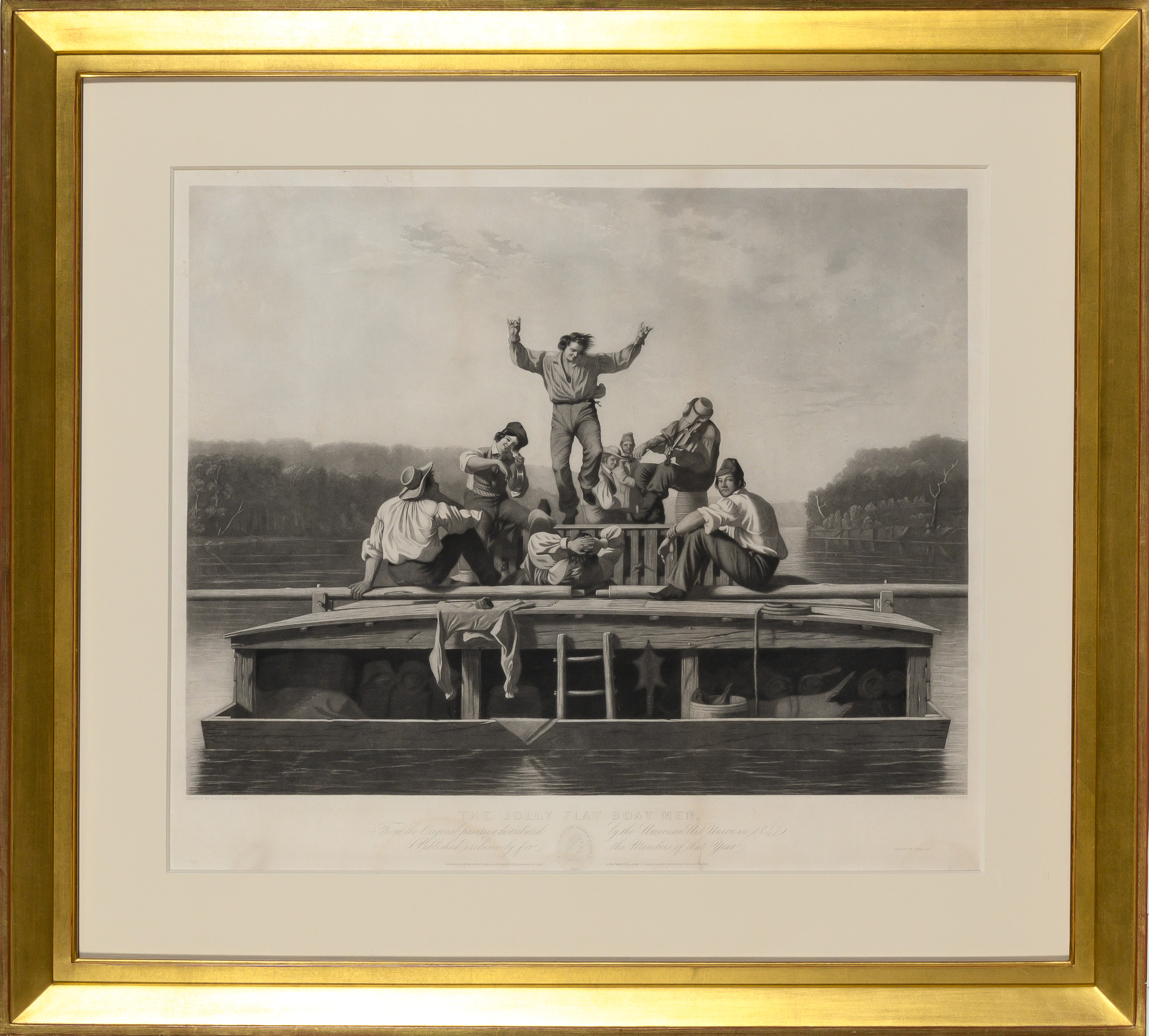 Lot image - After George Caleb Bingham (1811-1879)