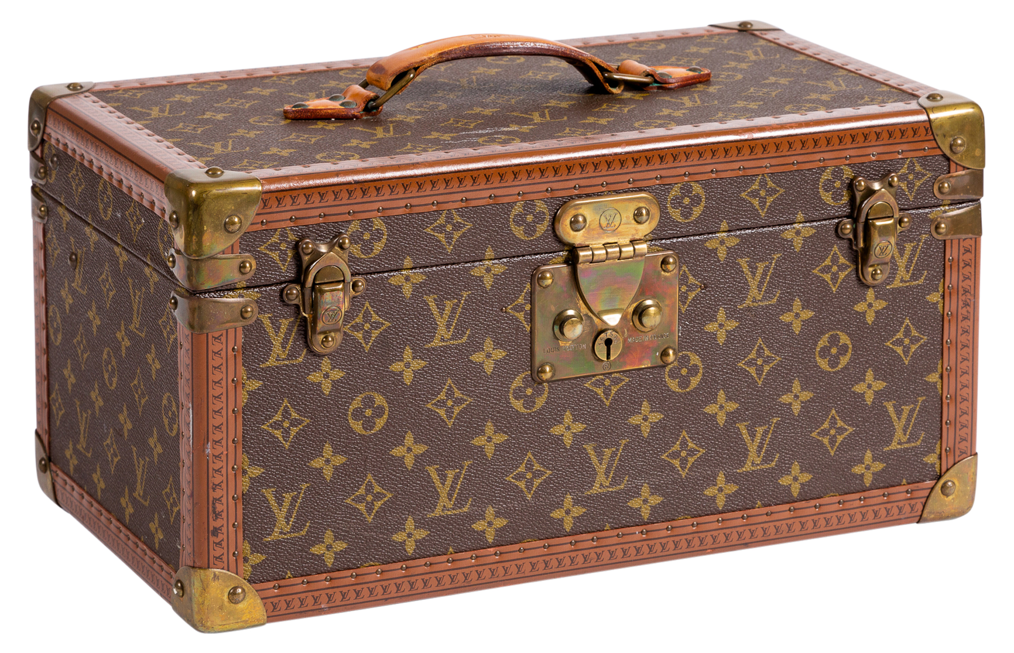Lot image - Louis Vuitton Monogram Canvas Cosmetic Trunk