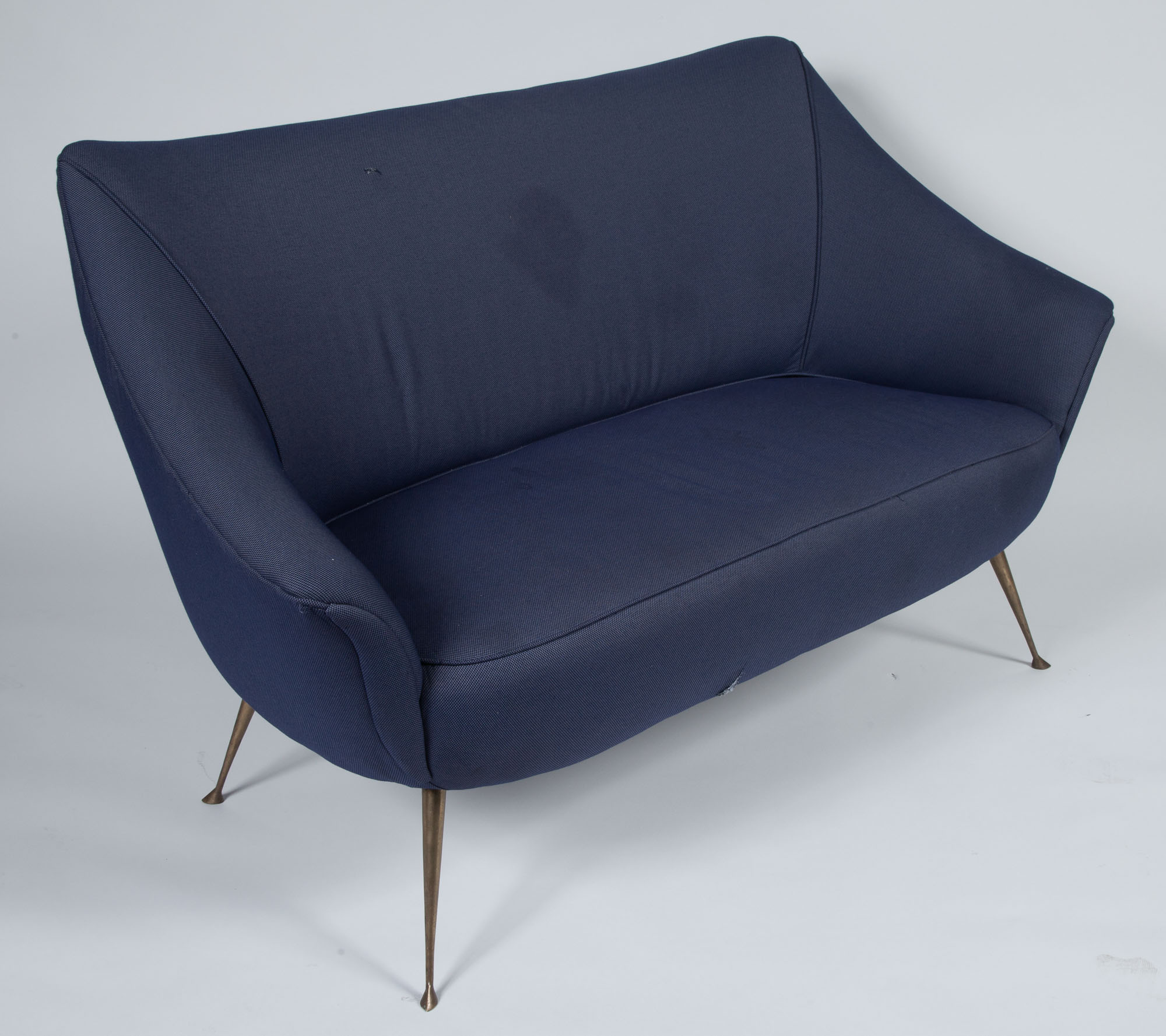 Lot image - Italian Mid-Century Upholstered Sofa