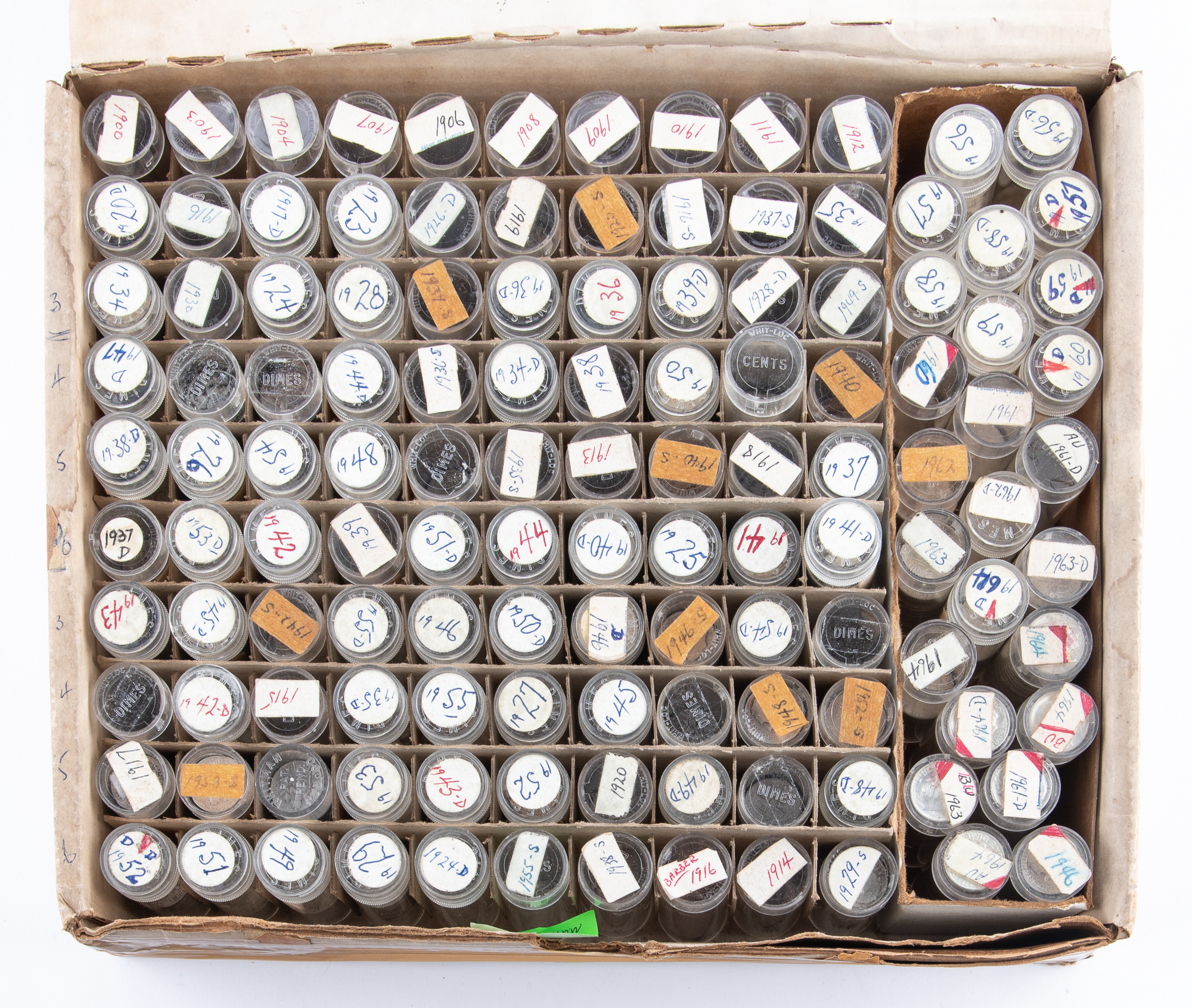 Lot image - United States Silver Dime Coin Group