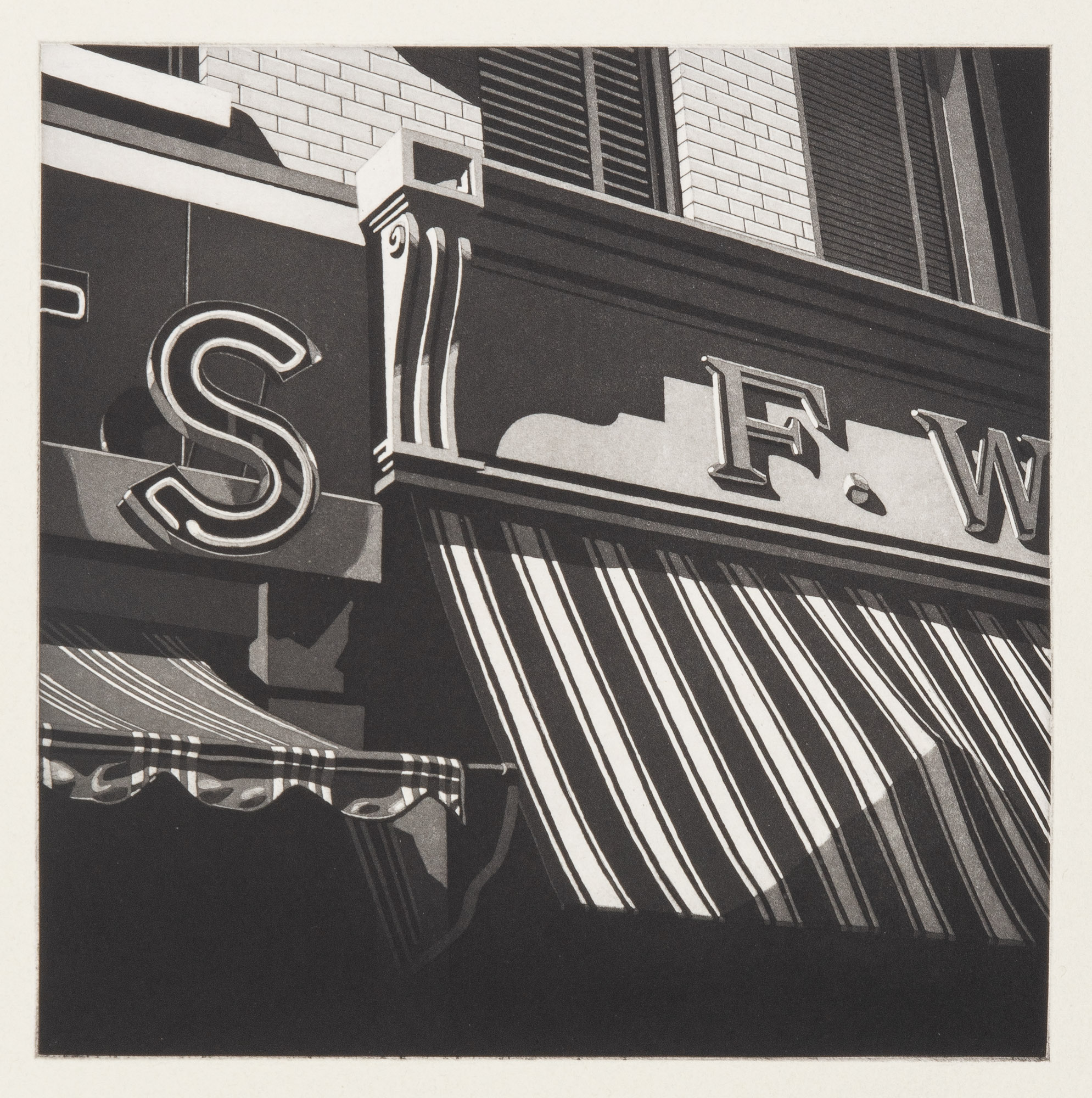 Lot image - Robert Cottingham (b. 1935)