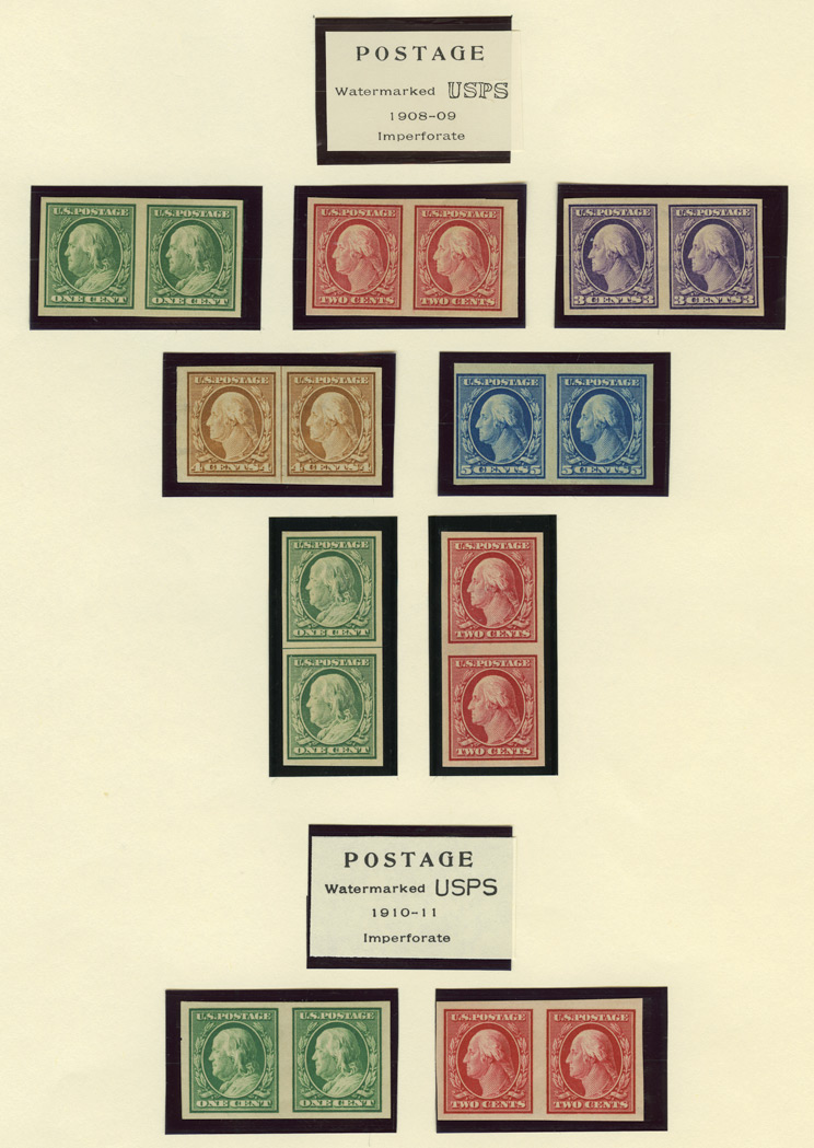 Lot image - United States Washington-Franklin Coil Pairs