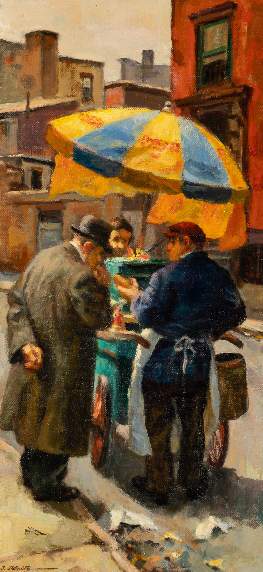 Lot image - Isaac (Itshak) Jack Holtz