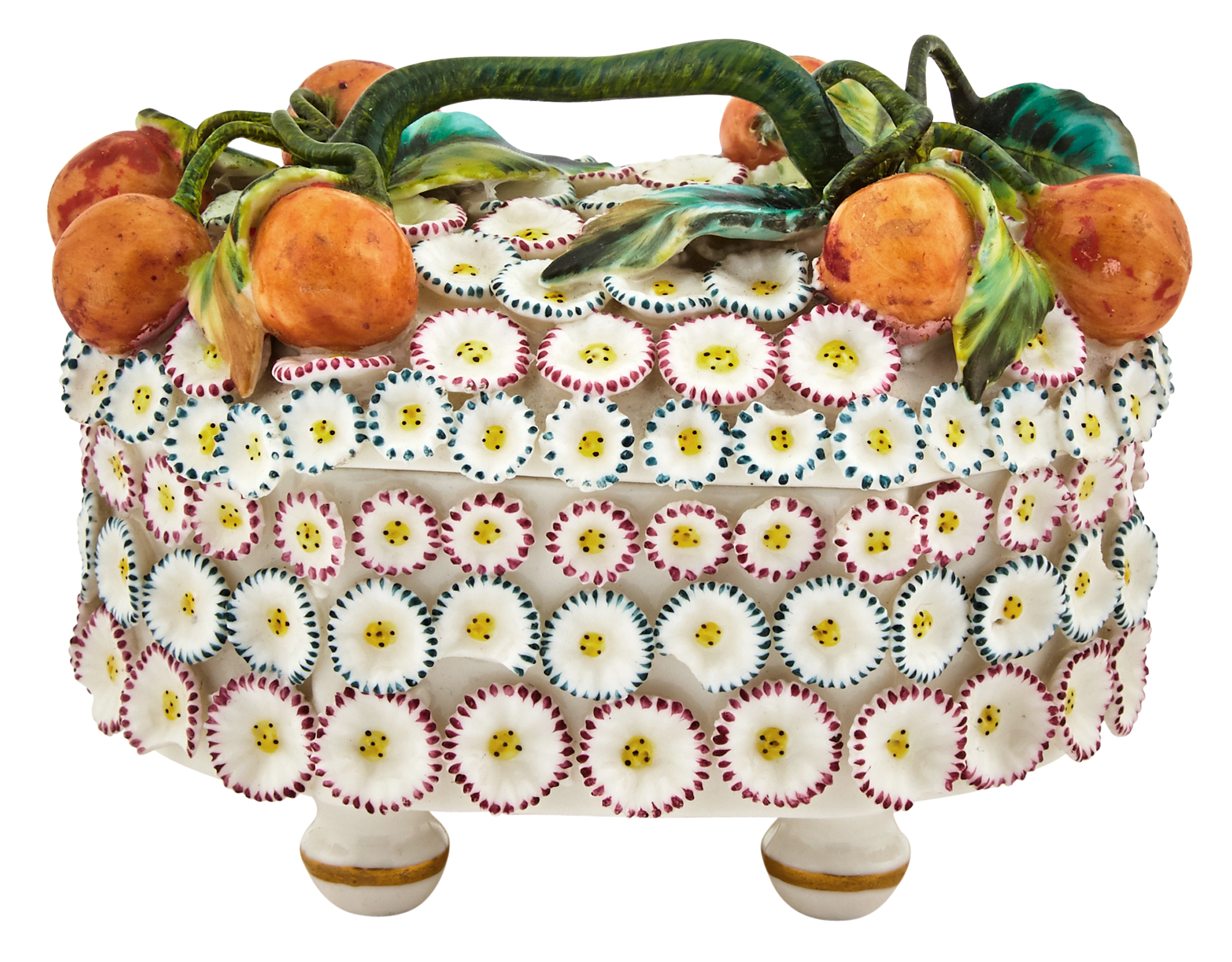 Lot image - Russian Porcelain Box and Cover